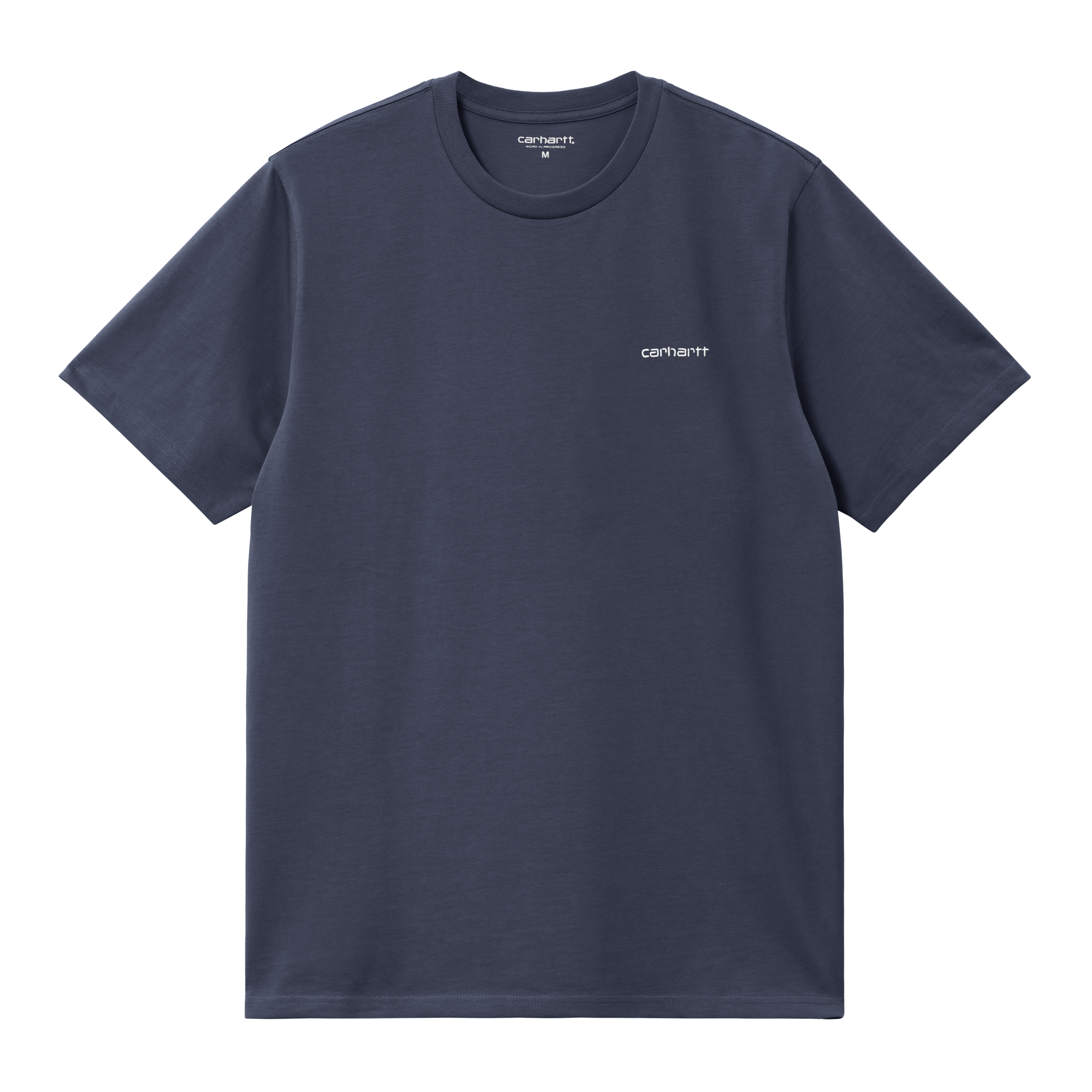 Carhartt WIP Short Sleeve Script Embroidery T-Shirt em Azul