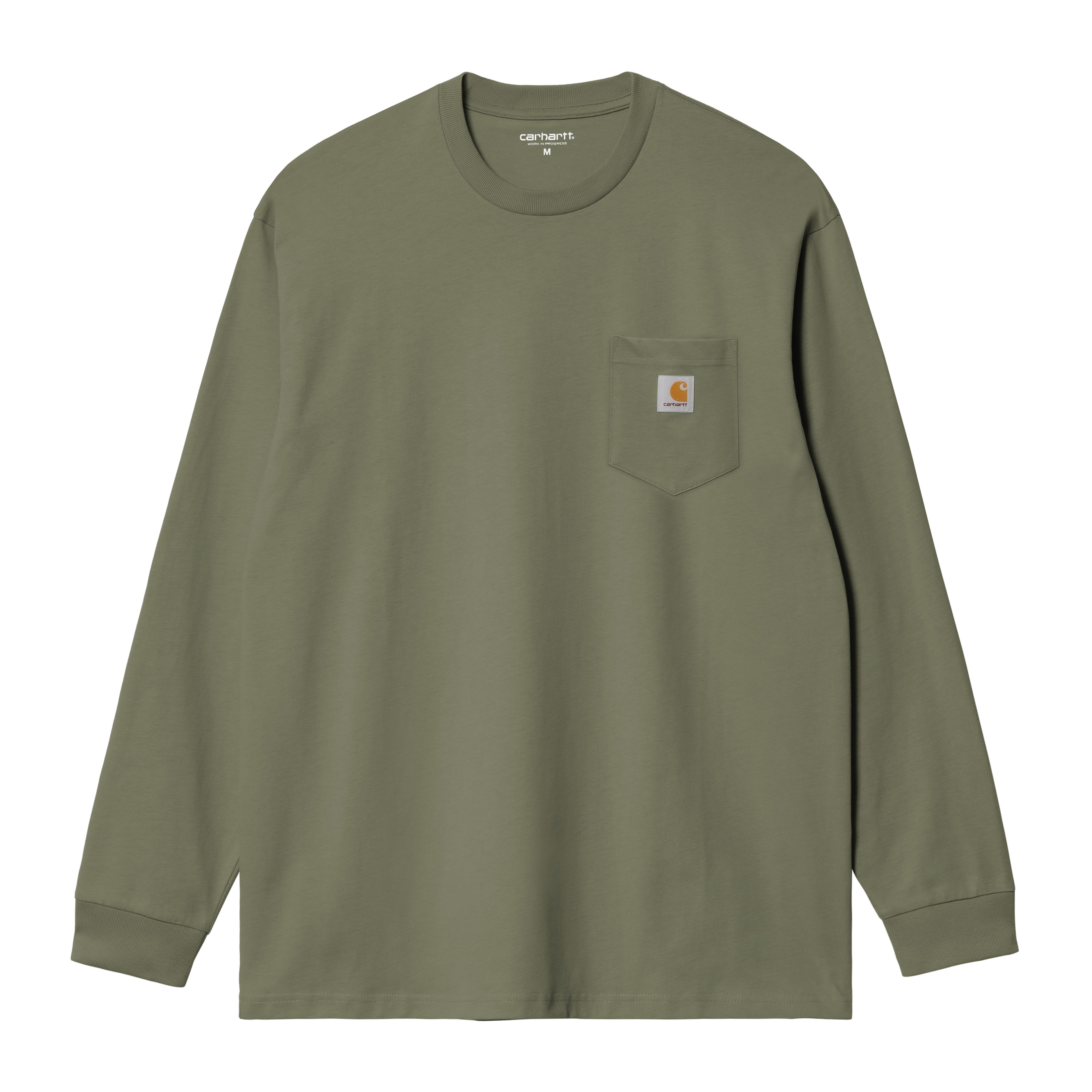 Carhartt WIP L/S Pocket T-Shirt, Leaf | Official Online Store