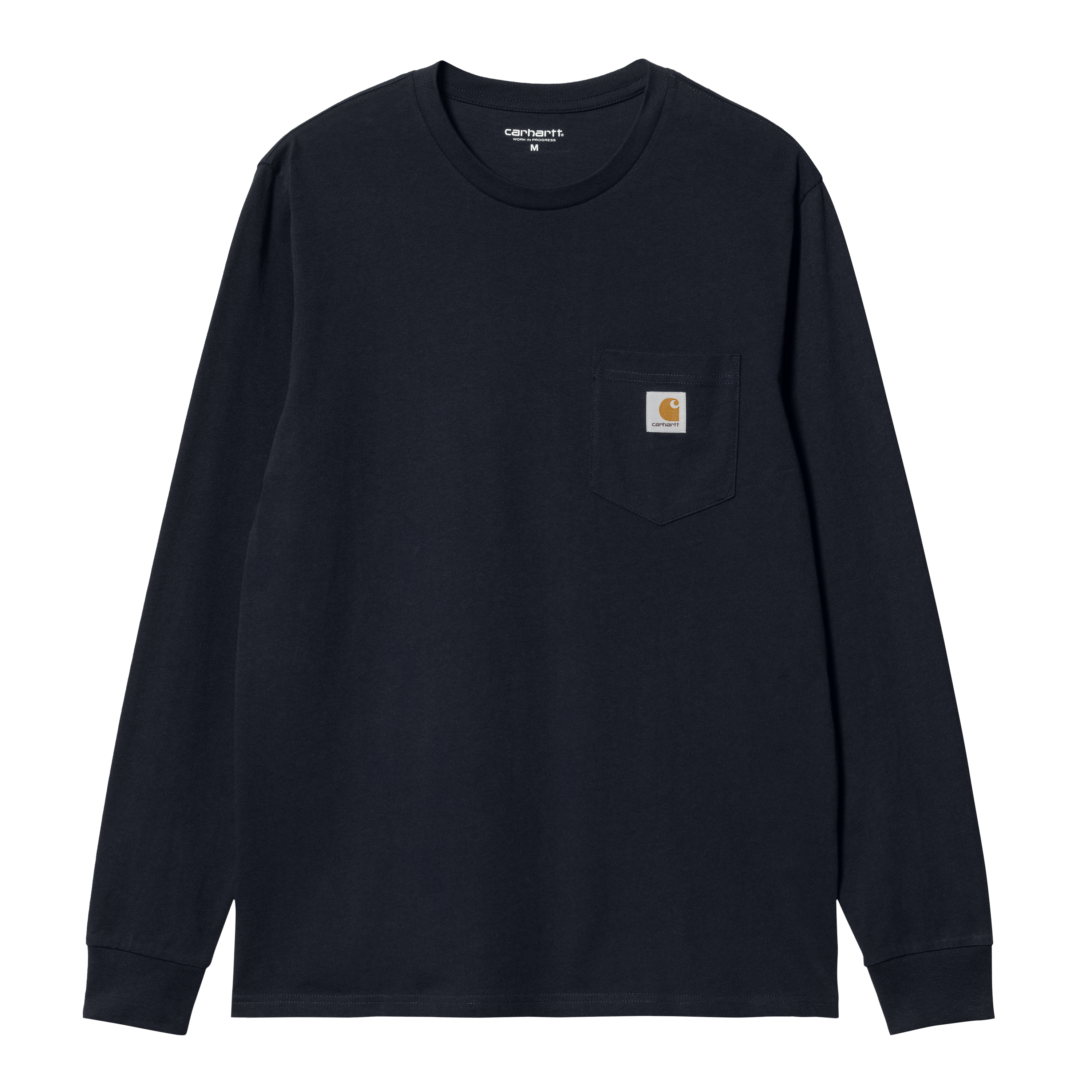 Carhartt WIP L/S Pocket T-Shirt, Dark Navy | Official Online