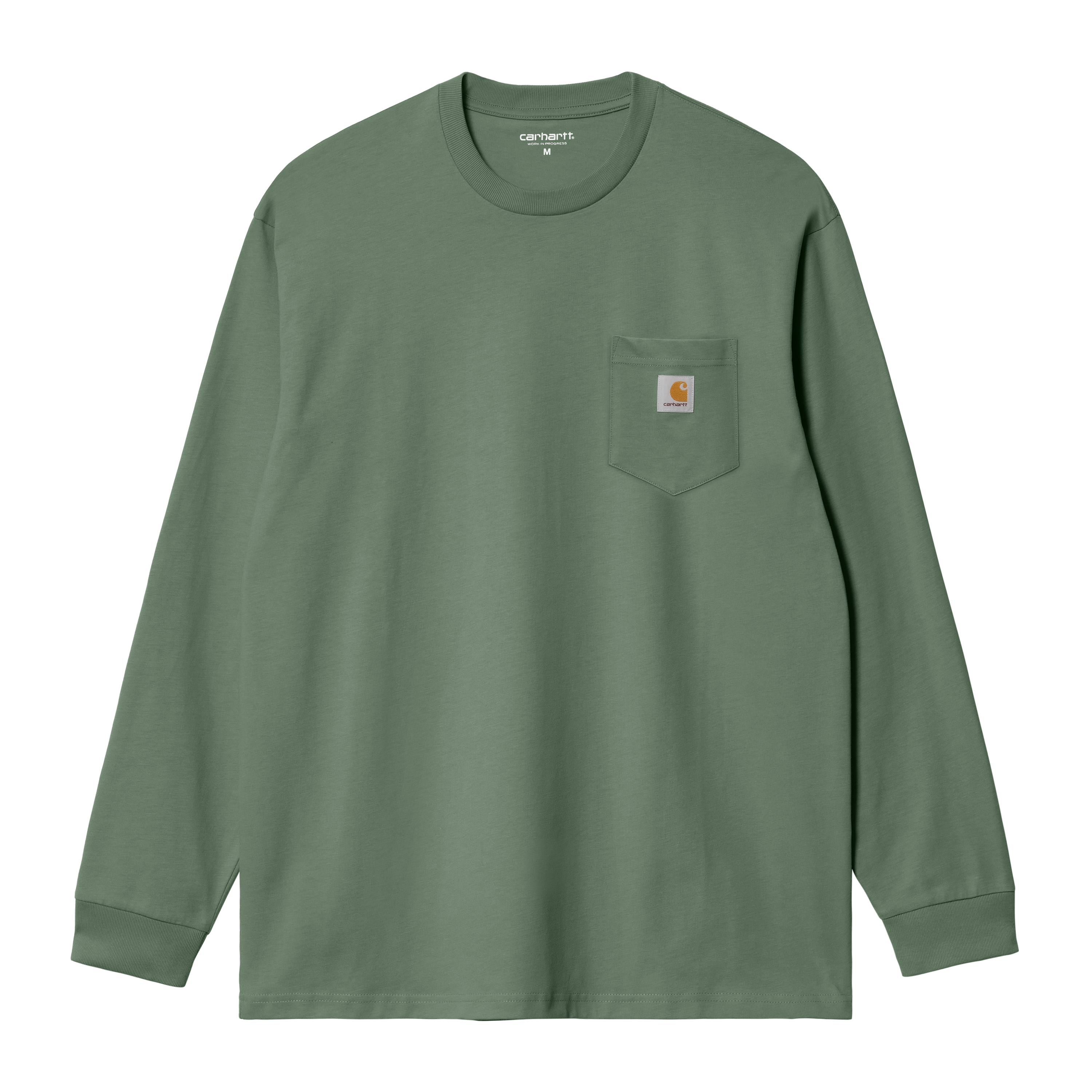 Carhartt WIP Long Sleeve Pocket T-Shirt in Green