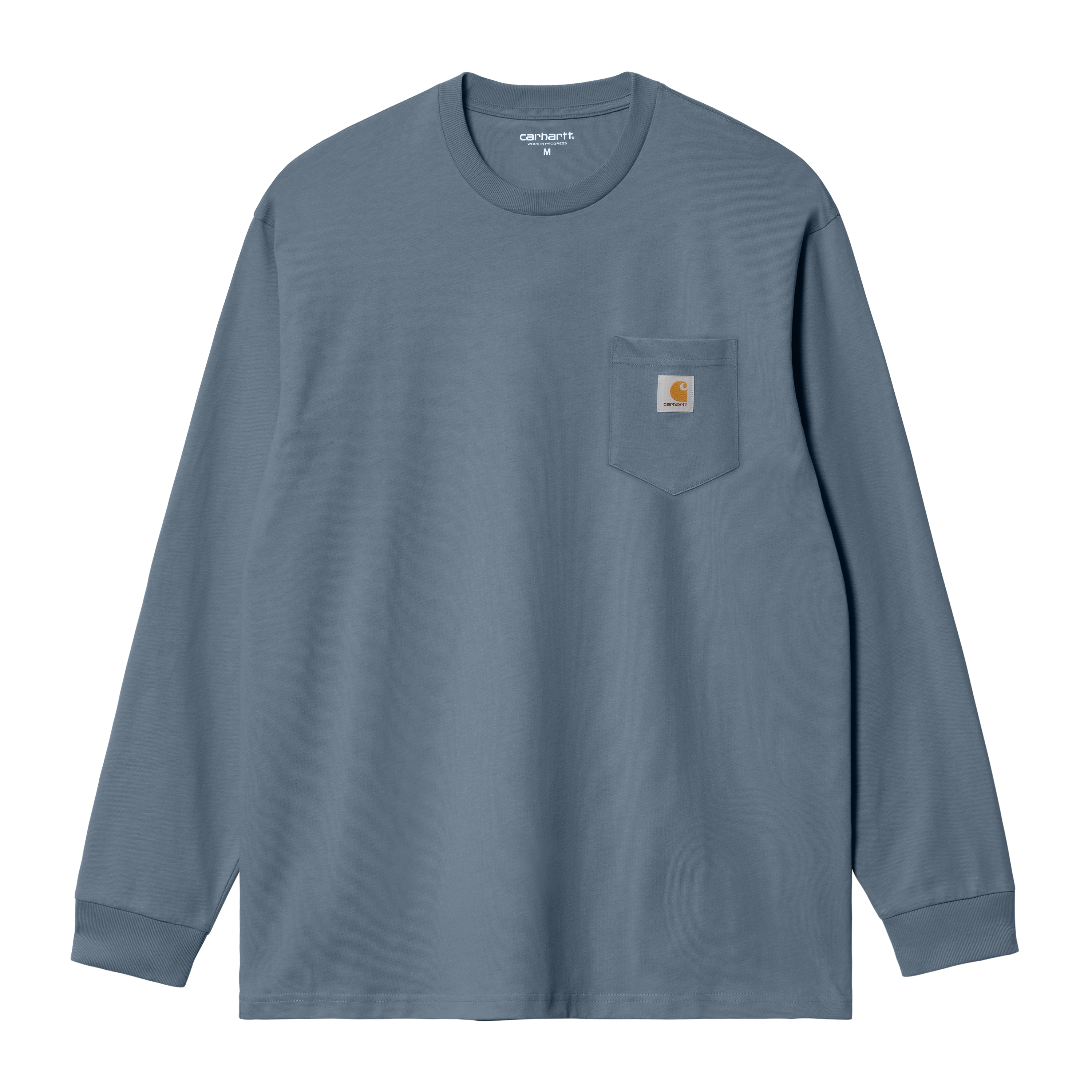 Carhartt WIP Long Sleeve Pocket T-Shirt in Blau