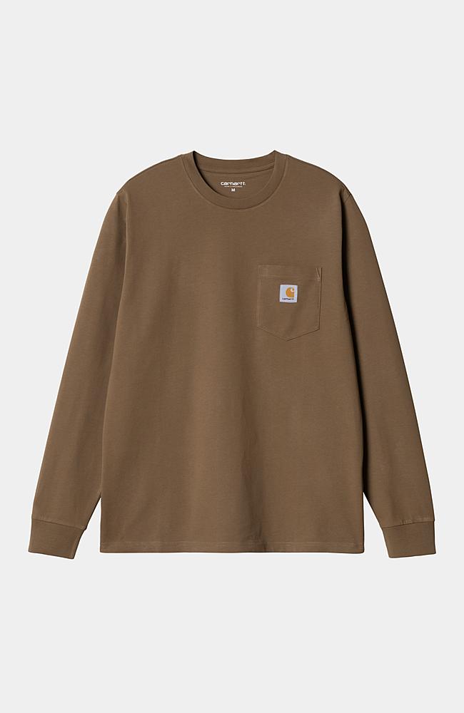 【Carhartt】L/S POCKET WAFFLE T-SHIRT R5504 Carhartt WIP L/S Pocket T-Shirt, Coconut | Official Online Store