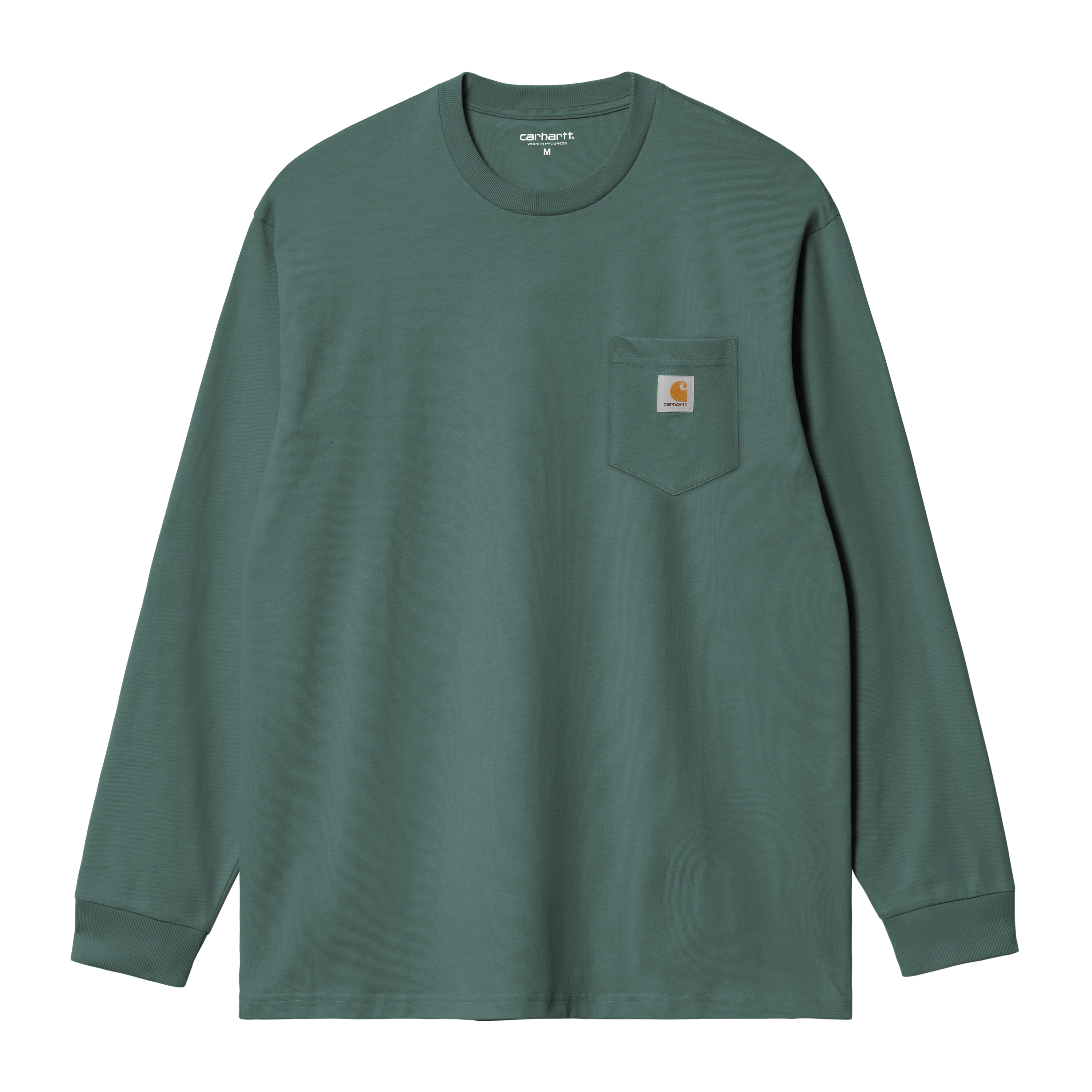 Carhartt WIP Long Sleeve Pocket T-Shirt in Grün