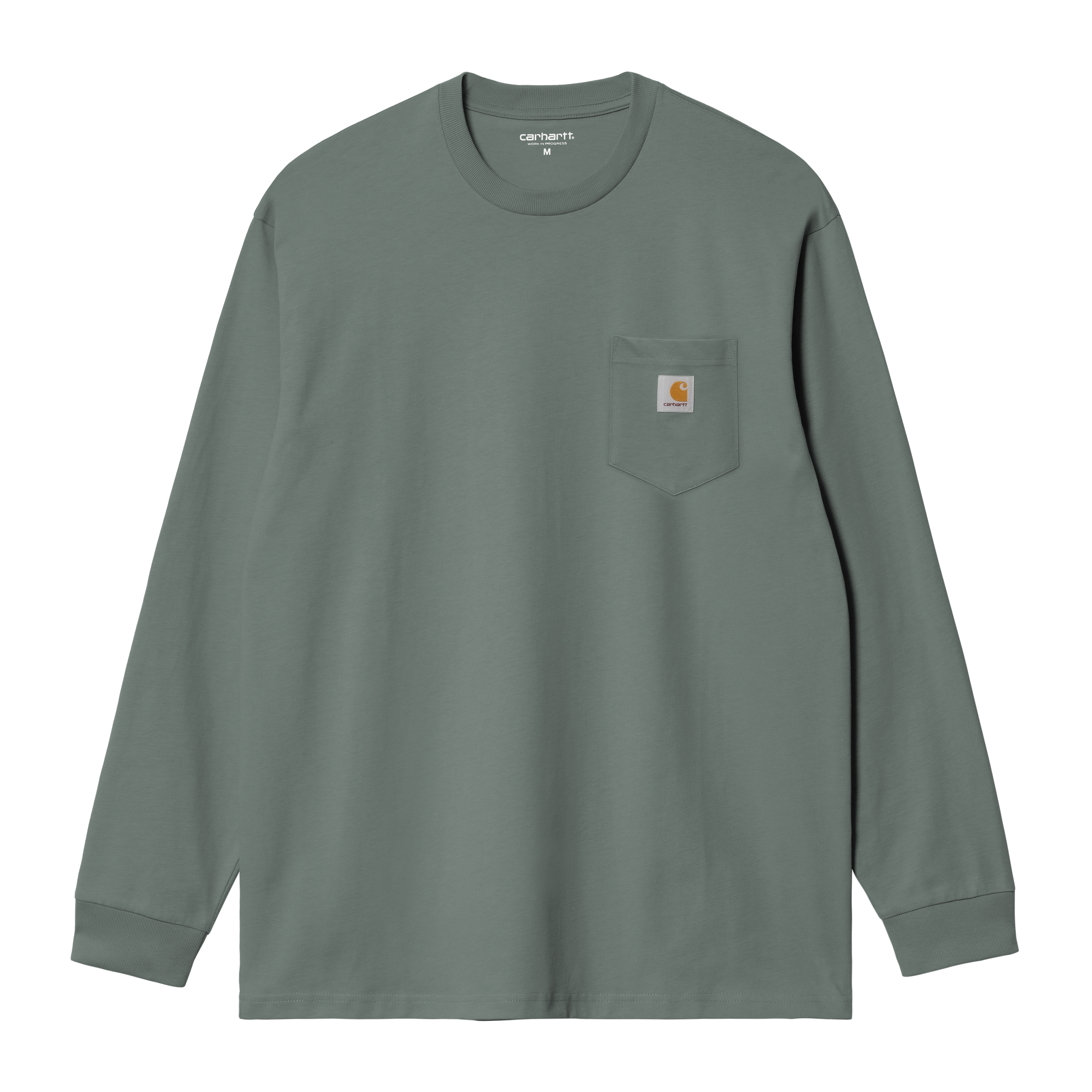 Carhartt WIP L/S Pocket T-Shirt, Velvet Green | Official Online Store