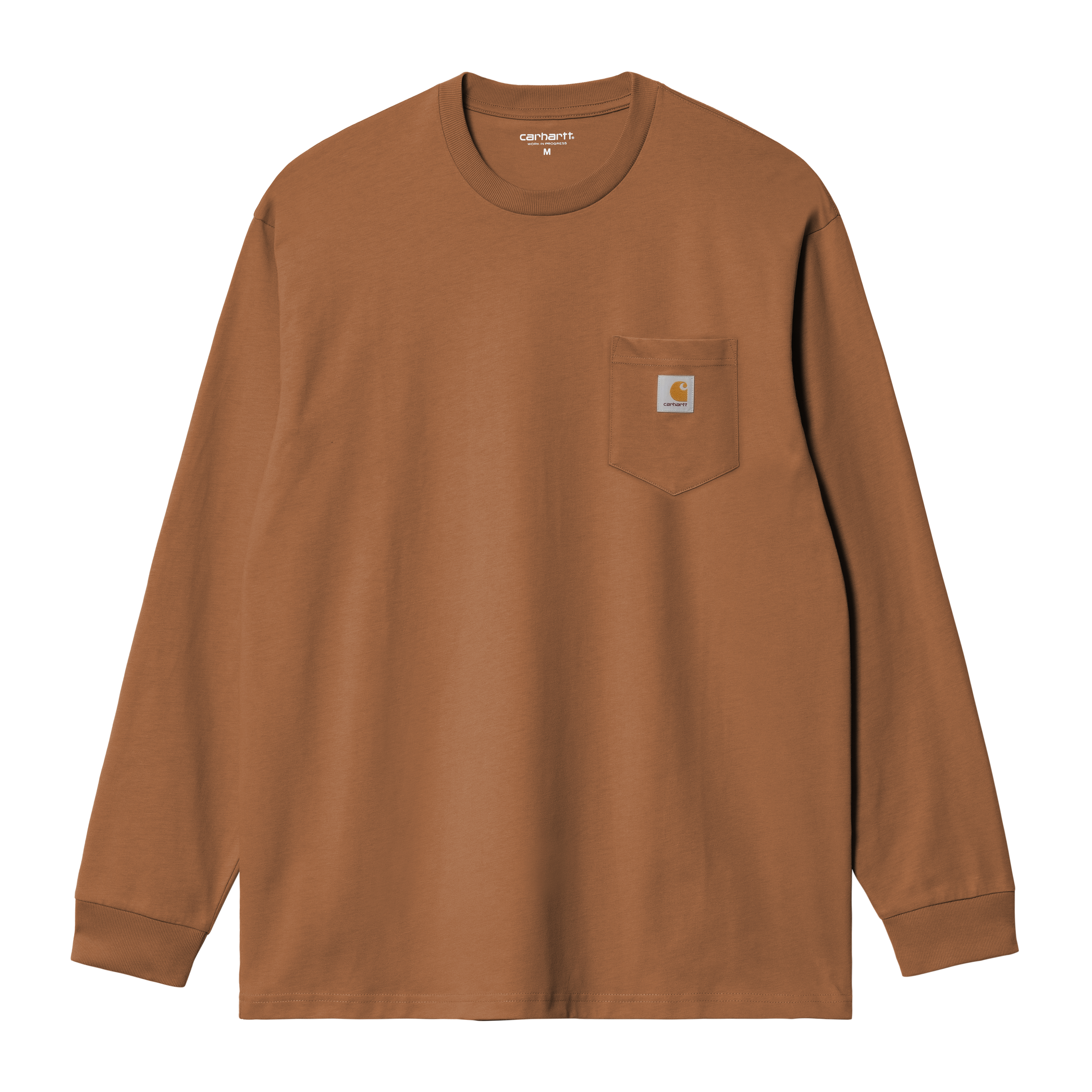 Carhartt WIP L/S Pocket T-Shirt, WIP H Brown | Official Online Store