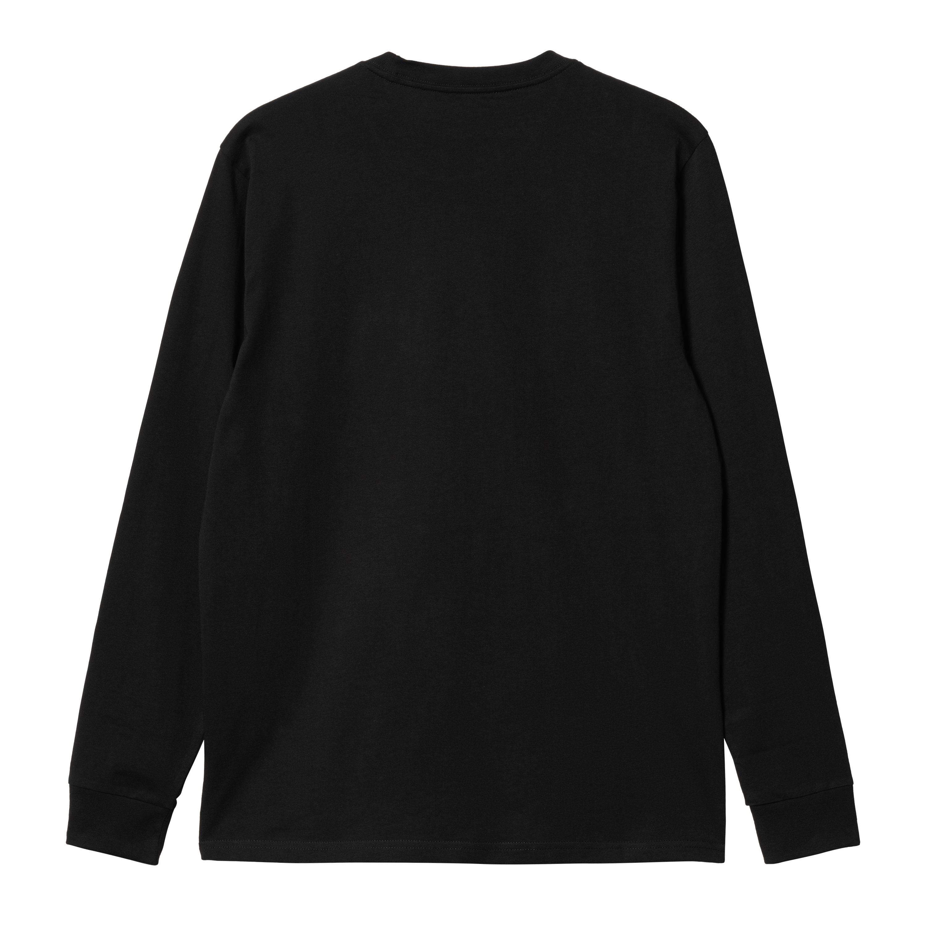 Tシャツ・カットソー Carhartt Wip Black L S Pocket T-Shirt Carhartt WIP L/S Pocket T-Shirt, Black | Official Online Store
