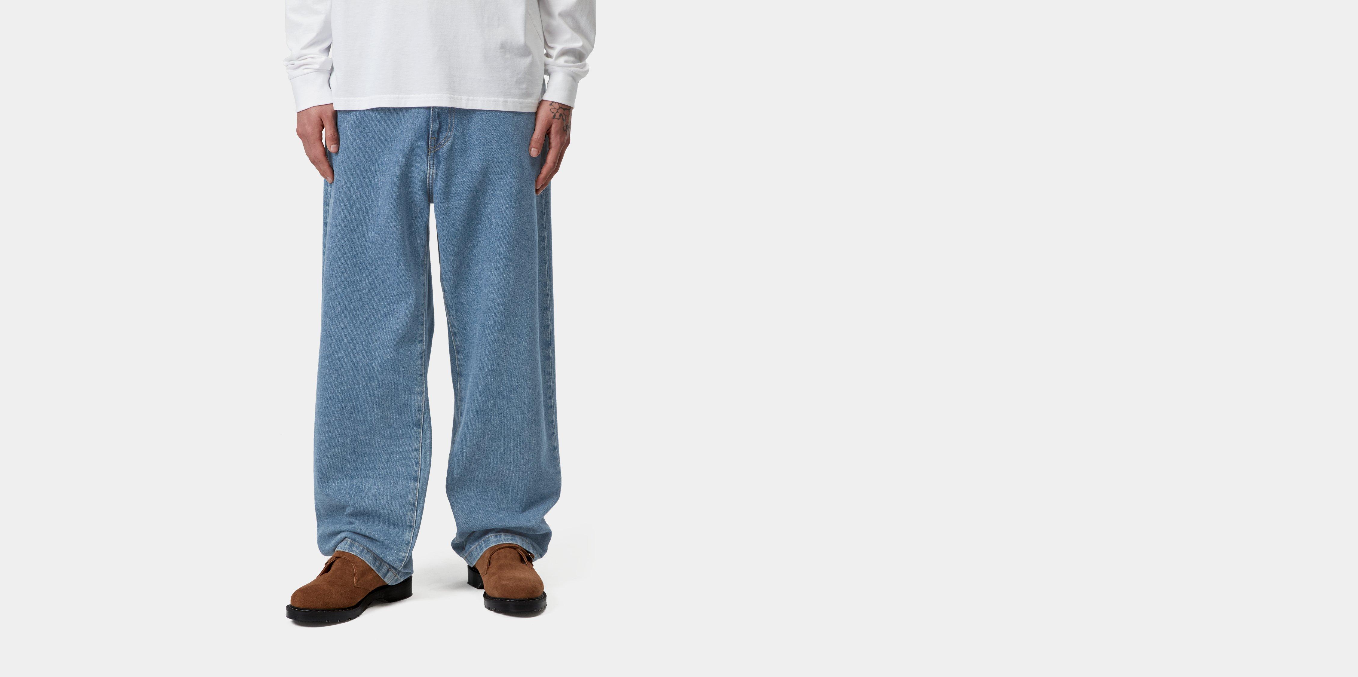 Carhartt WIP Landon Pant Blue heavy stone wash | 33 | Men