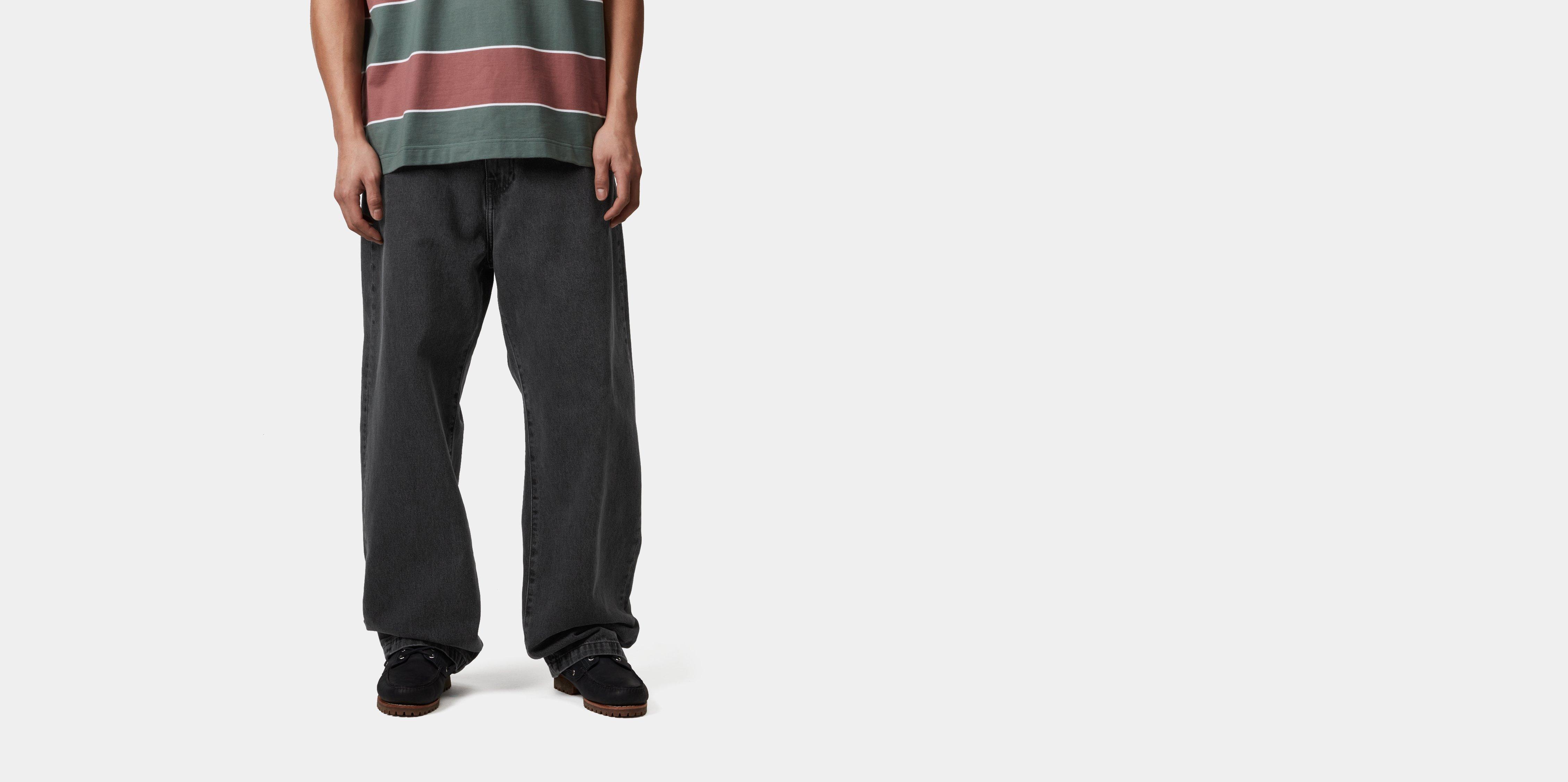 Carhartt WIP Landon Pant Black heavy stone wash | 29 | Men