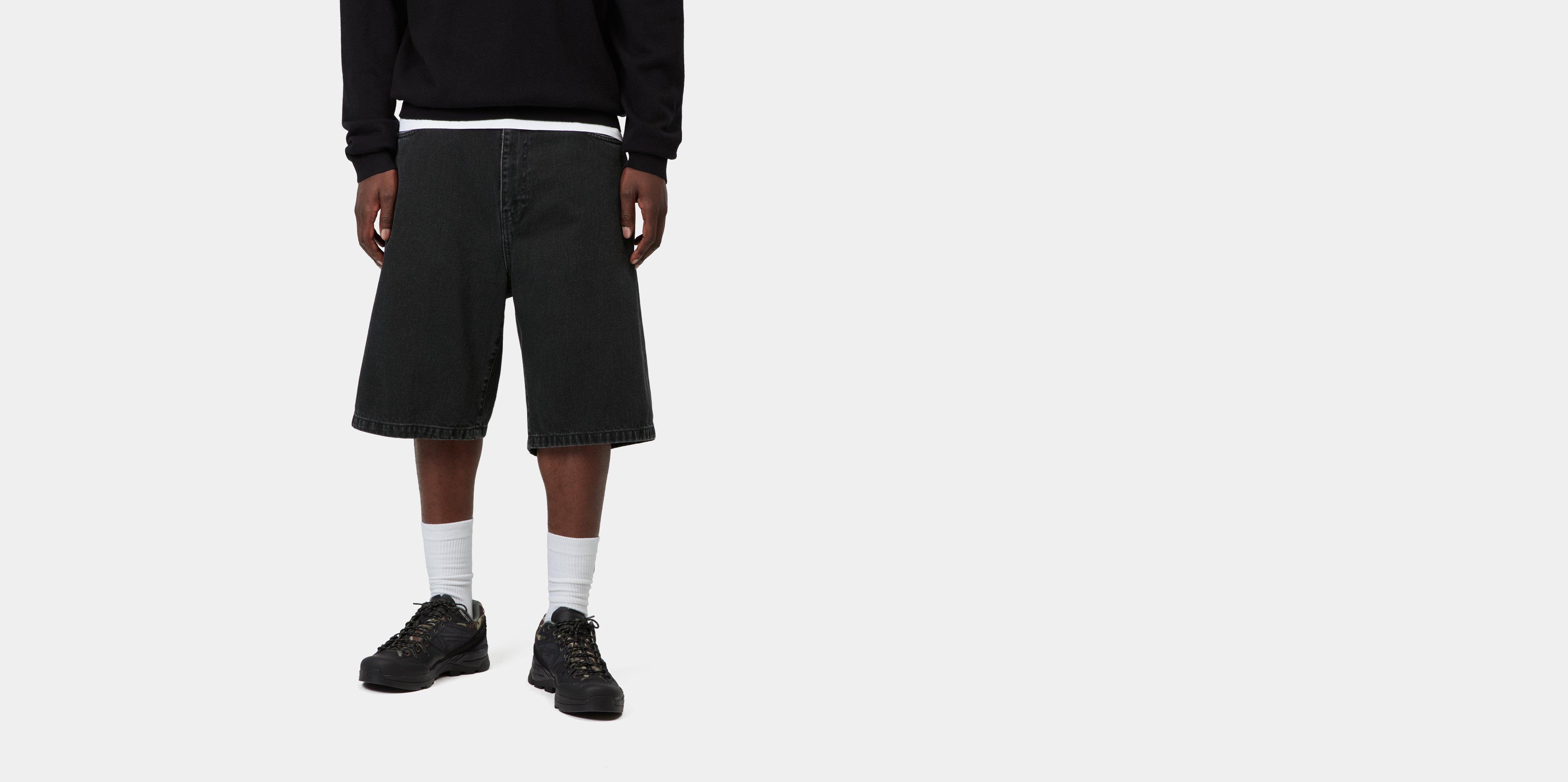 Carhartt WIP Landon Short Black stone washed | 36 | Men