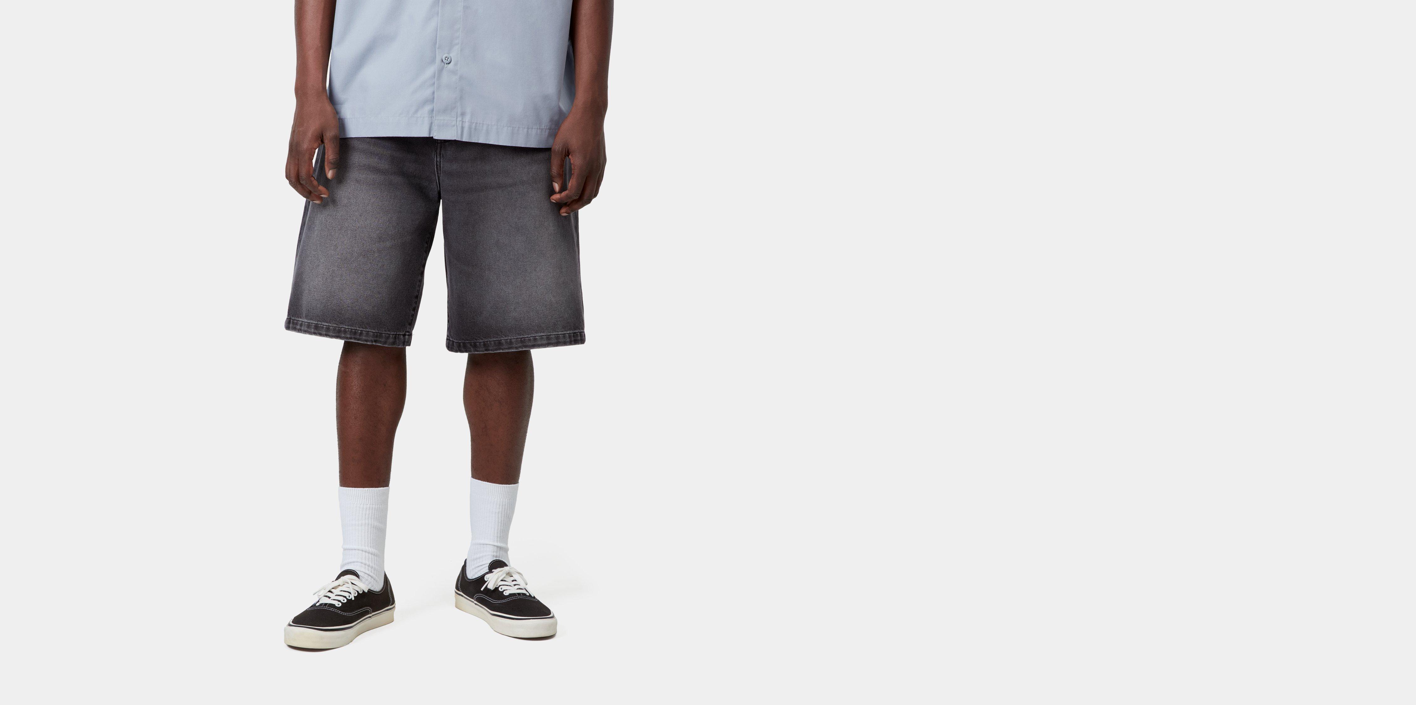 Carhartt WIP Landon Short Black worn bleached | 28 | Men