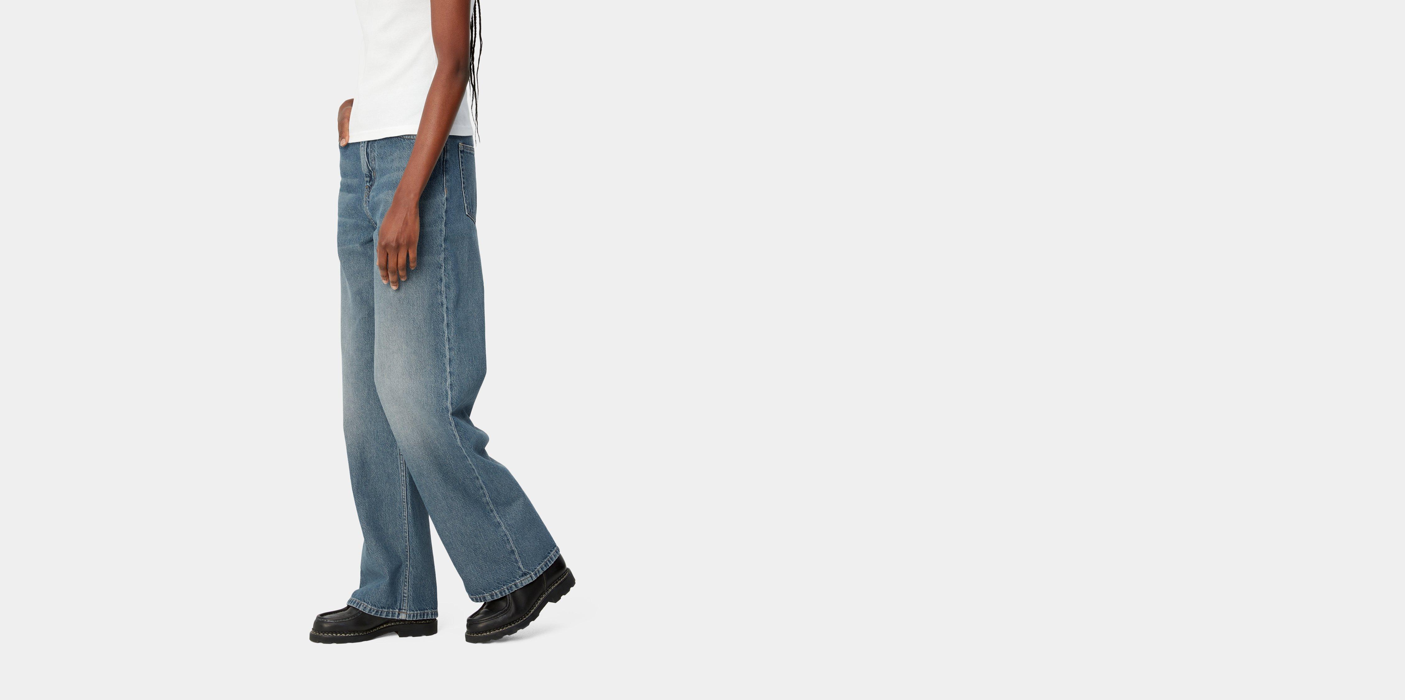 【関税込み】Carhartt Work In Progress ブルー Jane ジーンズ Carhartt WIP Jane Pant | Blue ( heavy stone wash) – Page