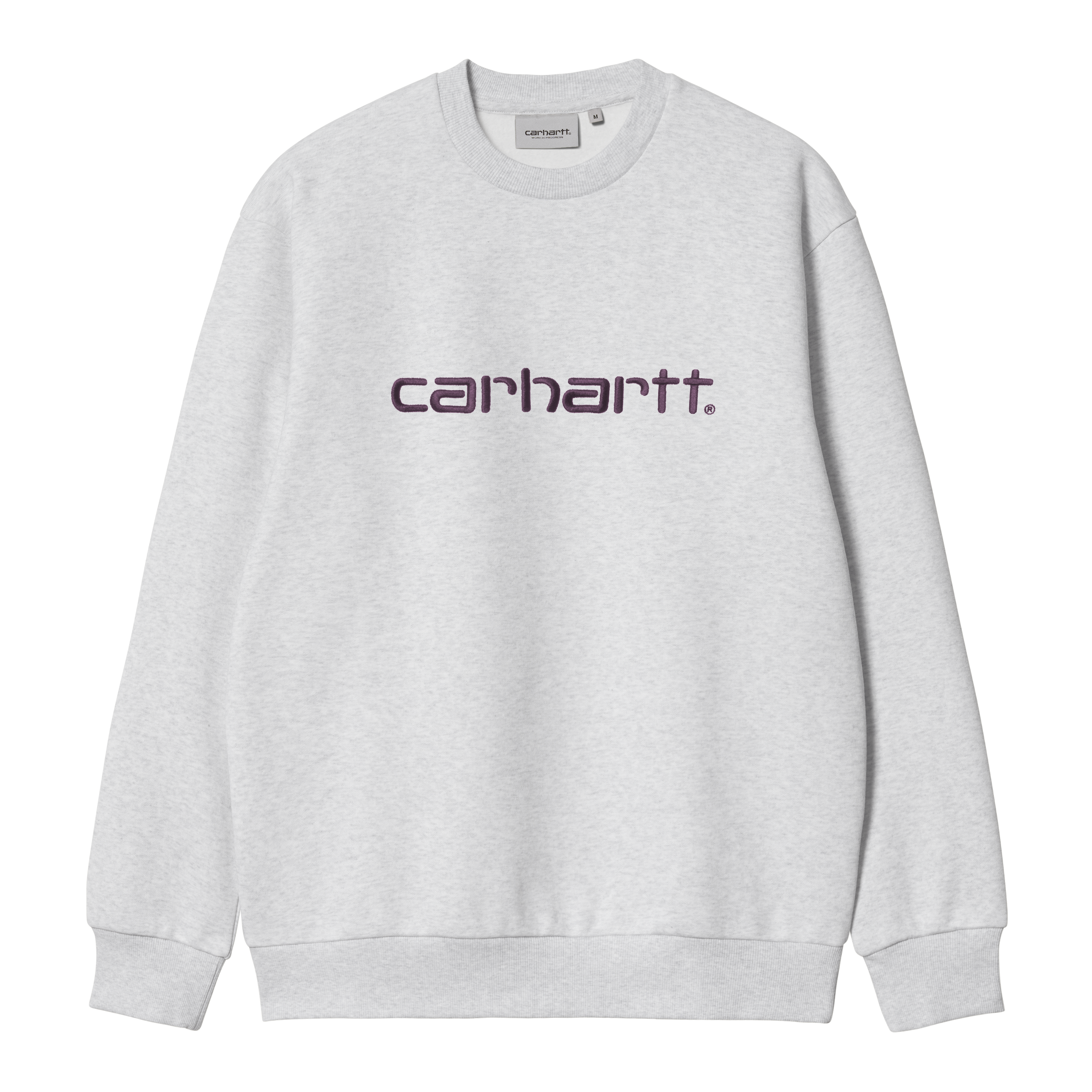 Carhartt WIP Carhartt Sweatshirt, Ash Heather / Cozy Purple