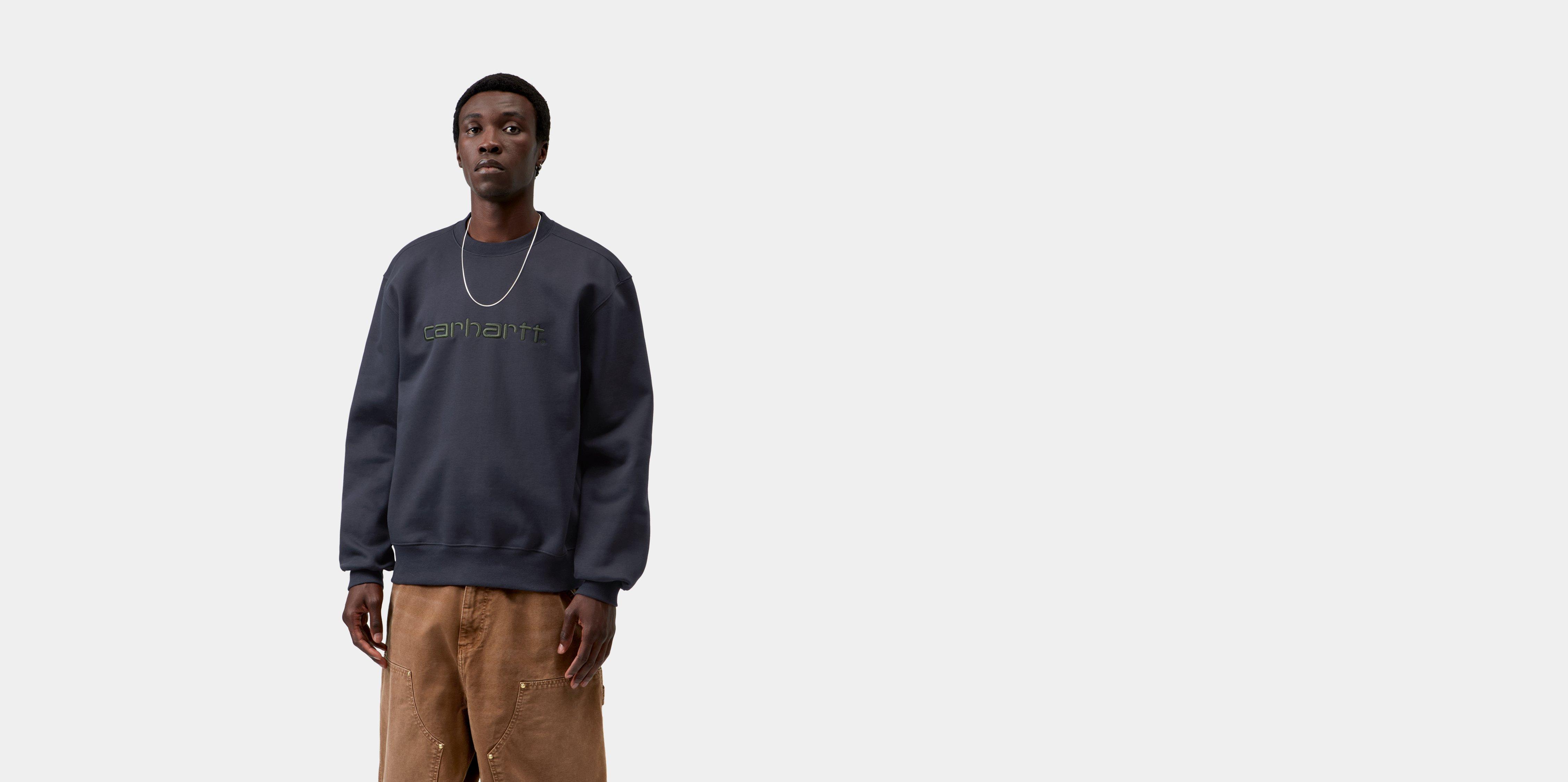 Carhartt WIP Carhartt Sweatshirt Dark Navy / Dark Scarab | blue | XXL | Men