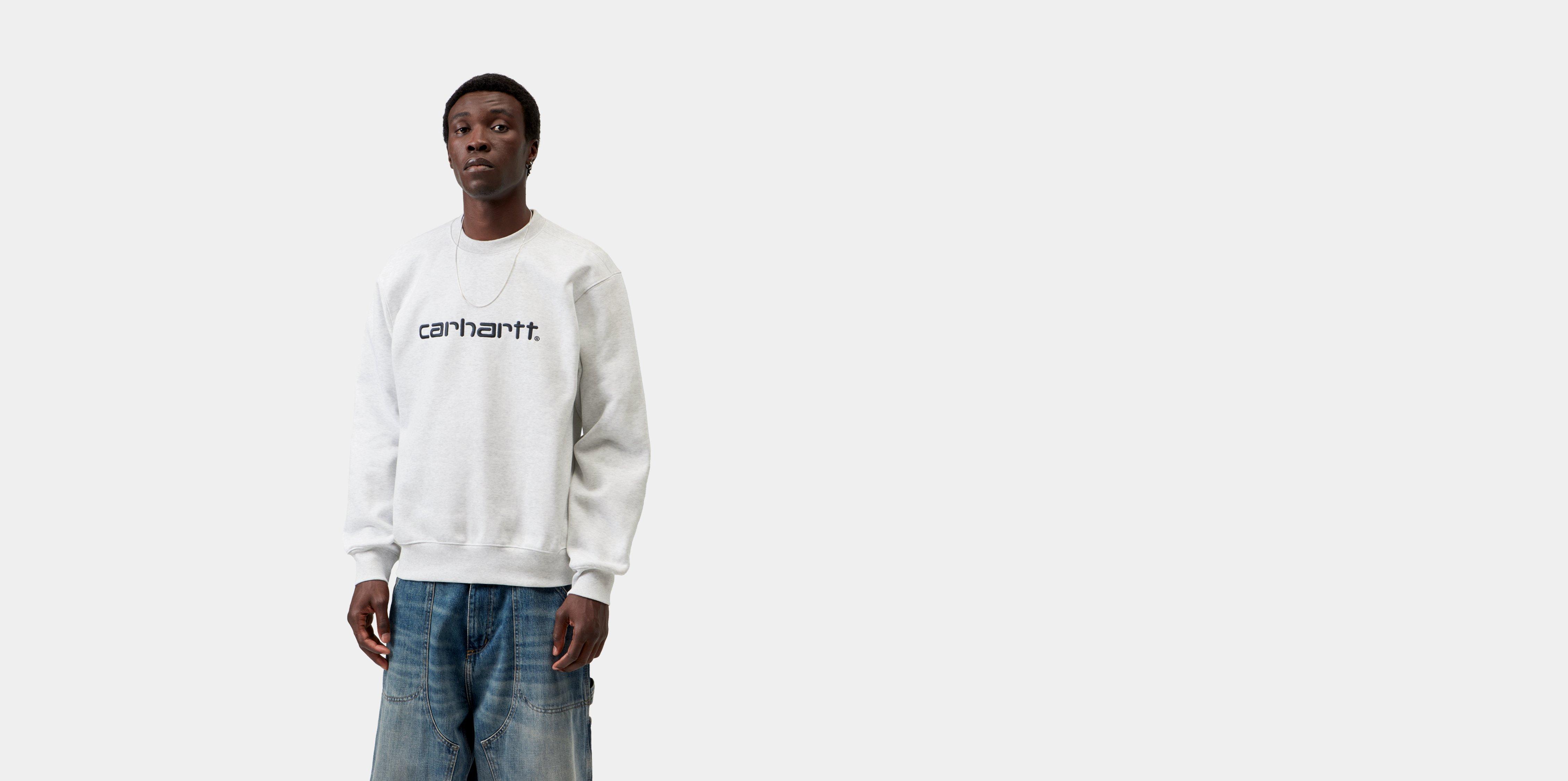Carhartt WIP Carhartt Sweatshirt Ash Heather / Graphite | grey | XS | Men