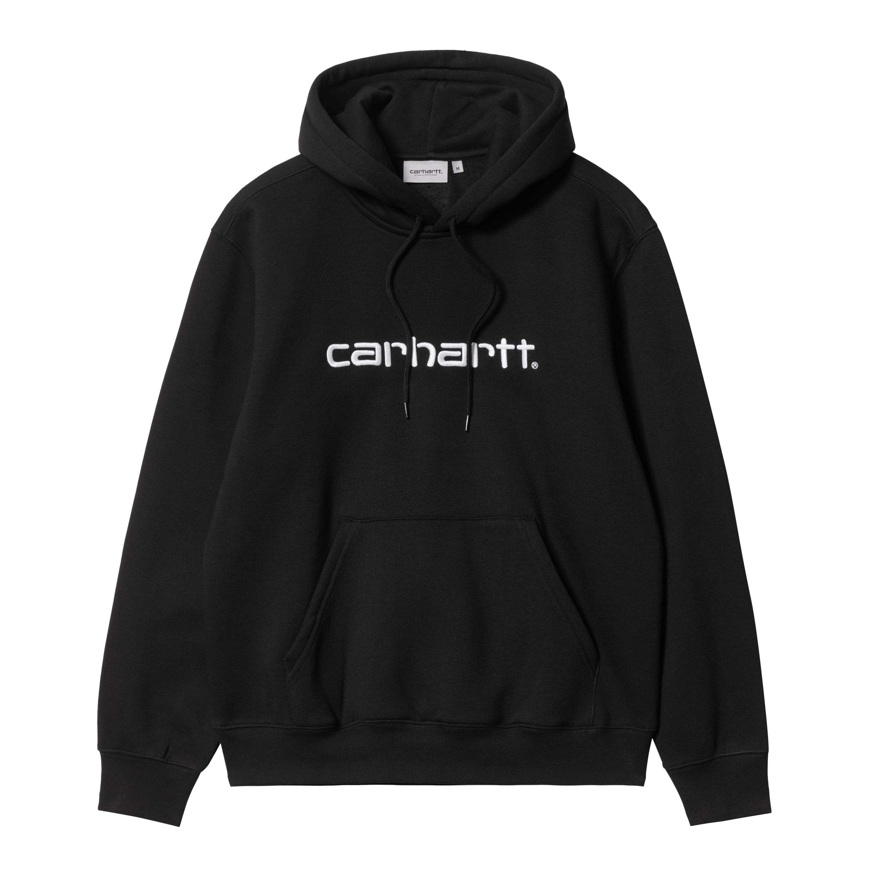 Carhartt WIP Hooded Carhartt Sweat in Black
