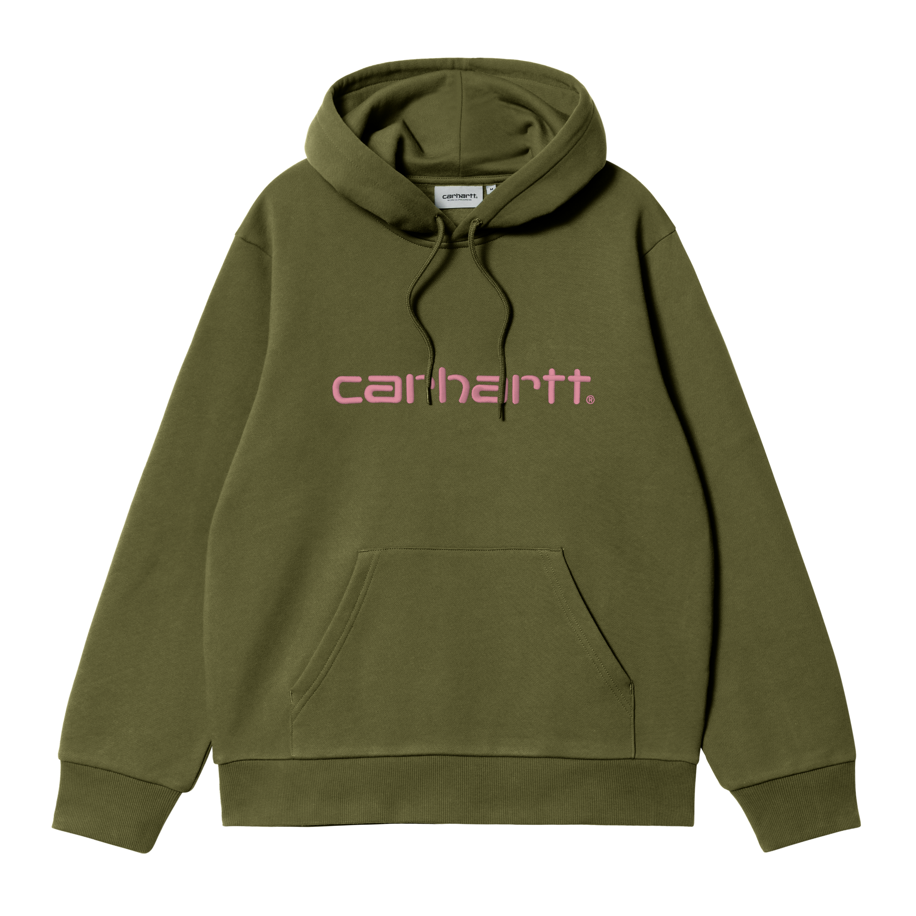 Carhartt WIP Hooded Carhartt Sweatshirt in Green