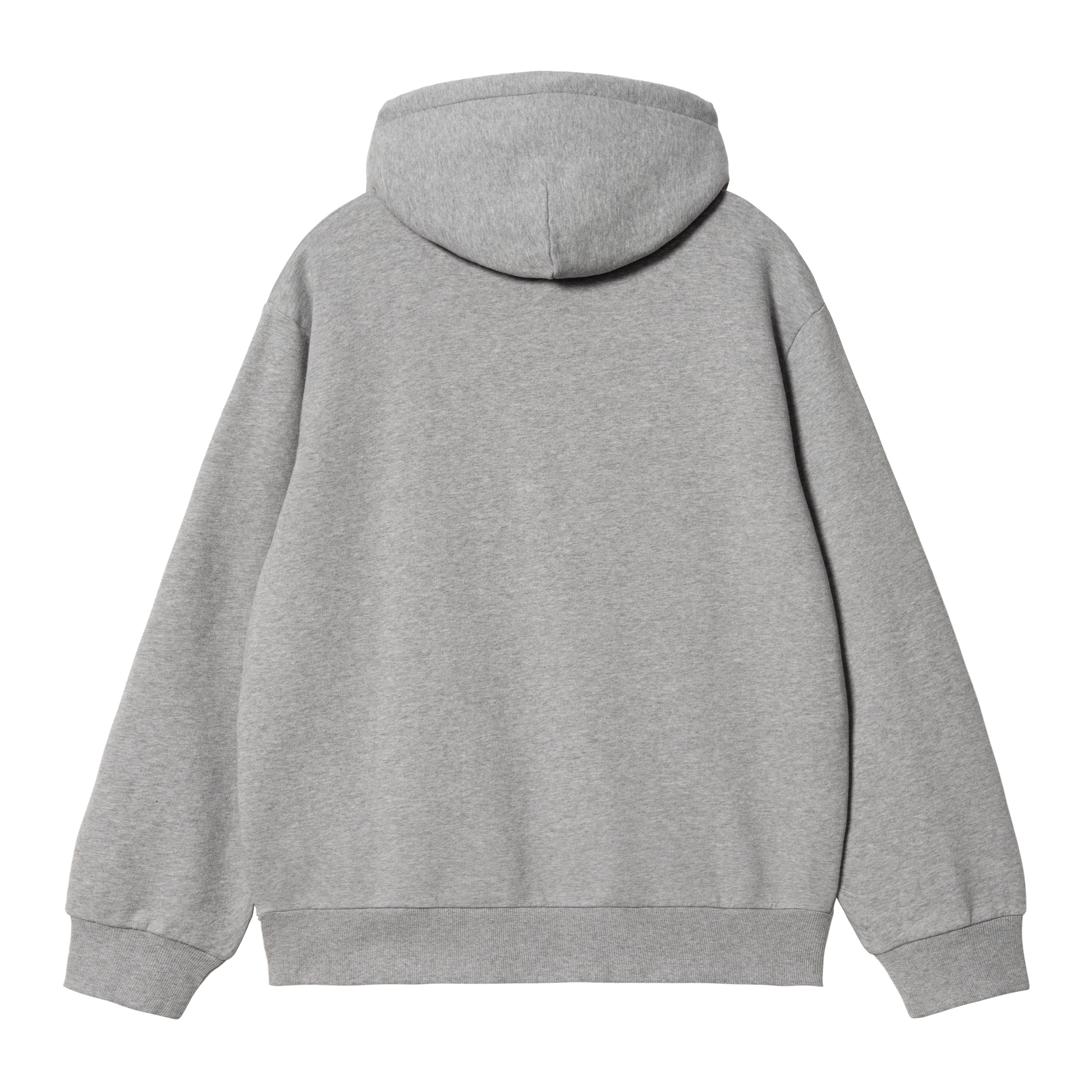 Carhartt WIP Hooded Carhartt Sweatshirt, Grey Heather / Chervil 