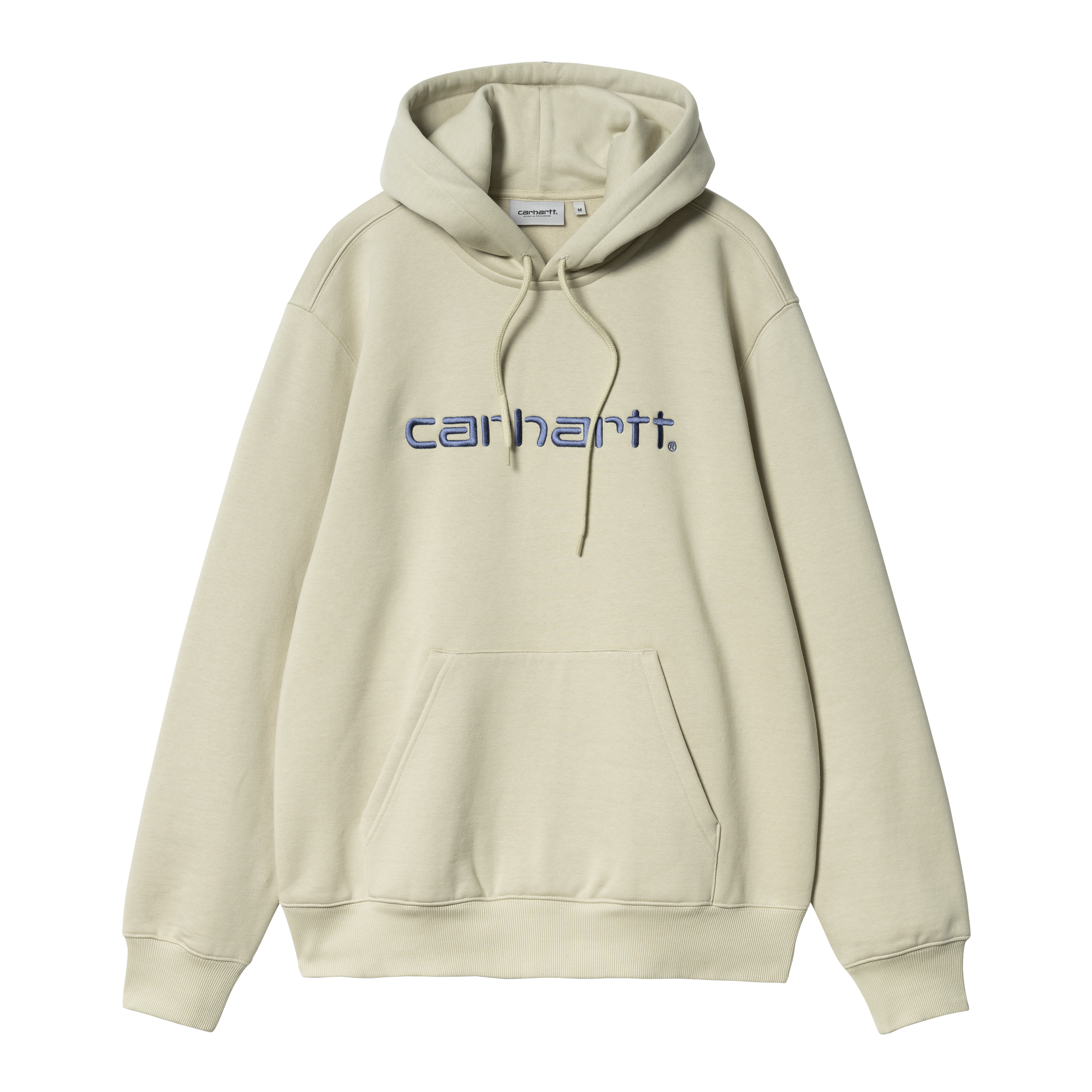 Carhartt WIP Hooded Carhartt Sweat in Beige