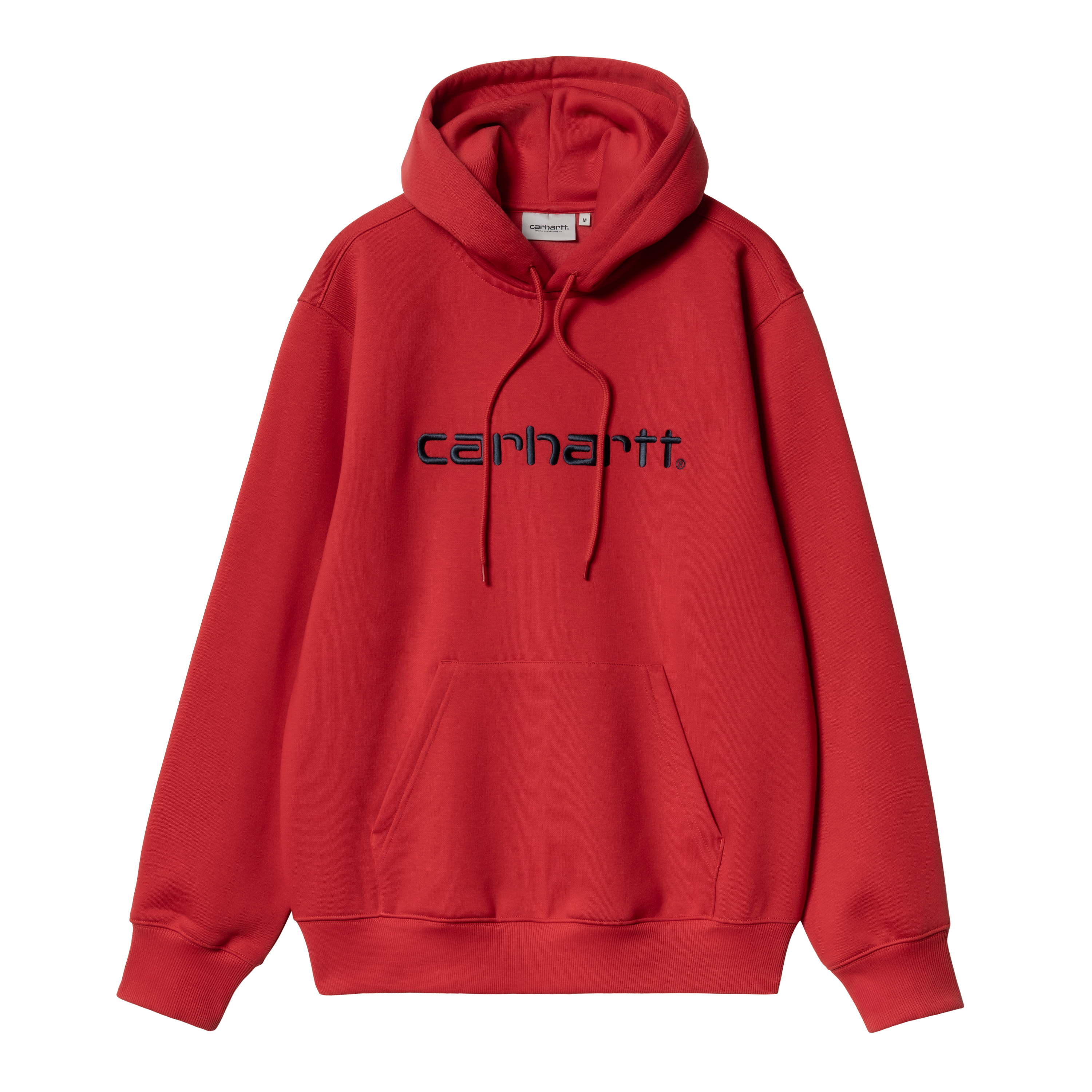 Carhartt WIP Hooded Carhartt Sweatshirt em Vermelho