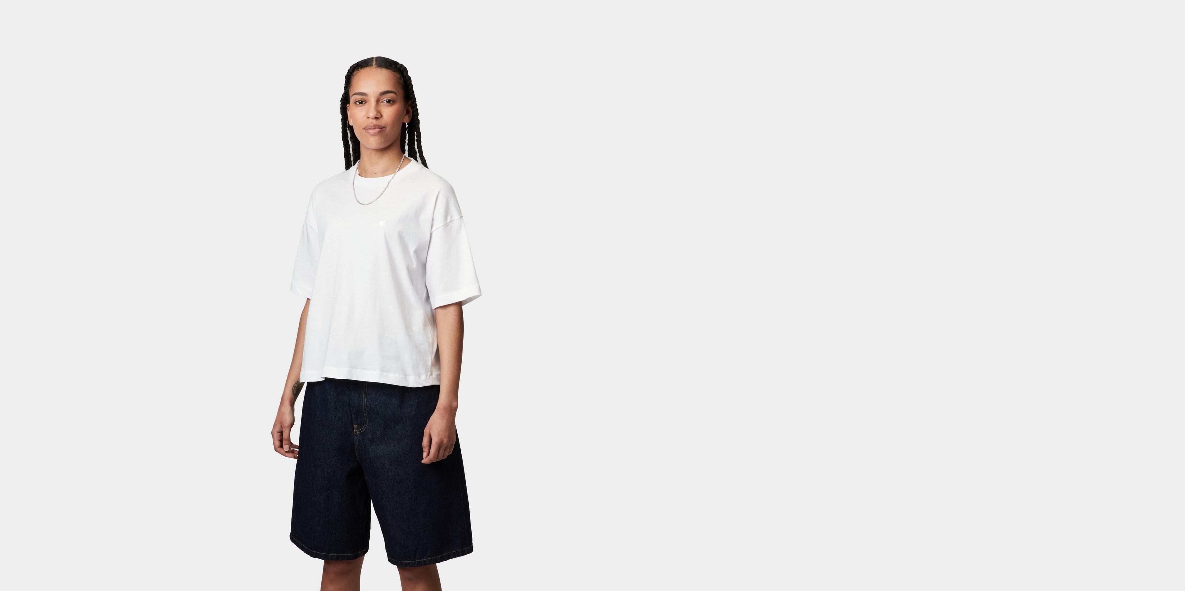 Carhartt WIP W' S/S Chester T-Shirt, White | Official Online