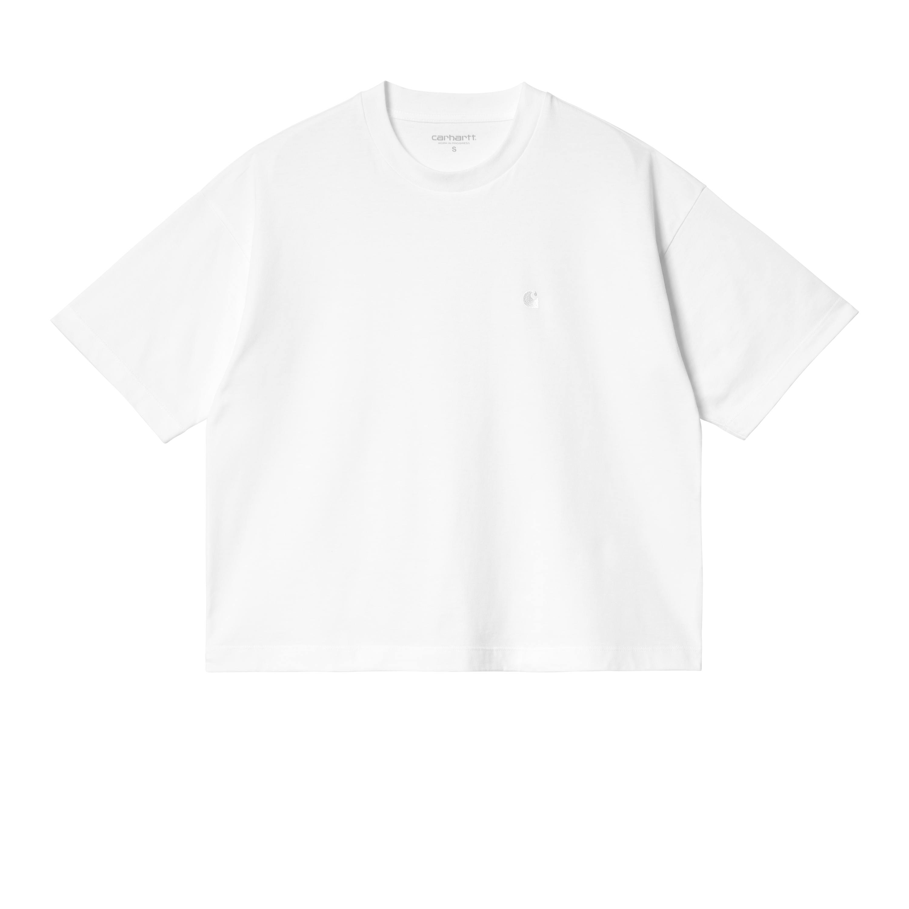 Carhartt Wip W Ss Chester T Shirt White Official Online Store