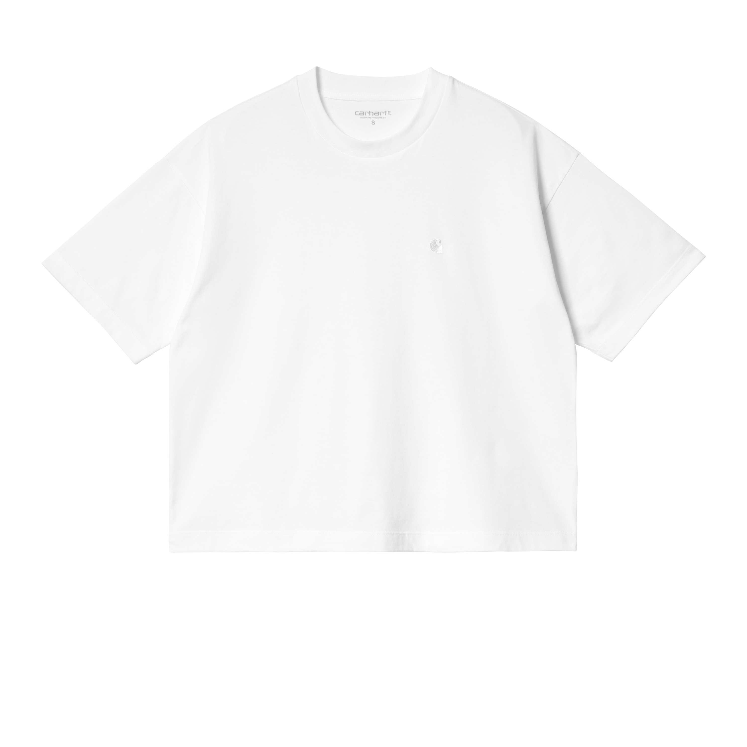 Carhartt WIP Women’s Short Sleeve Chester T-Shirt en Blanco