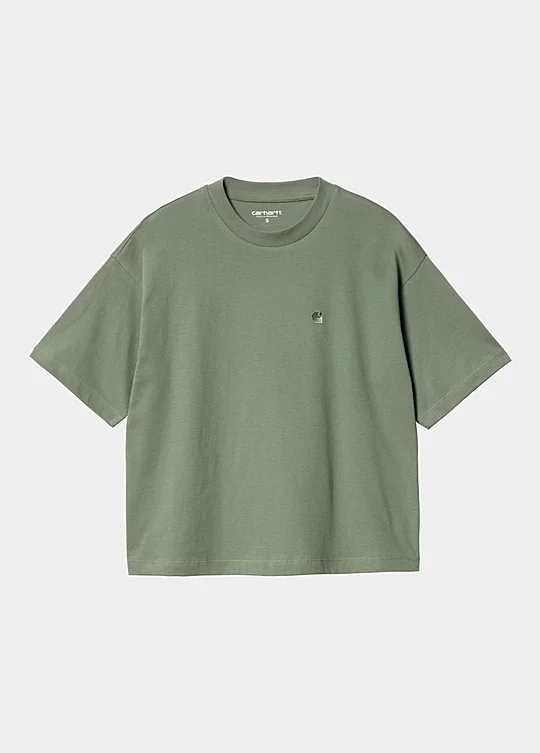 Carhartt WIP Women’s Short Sleeve Chester T-Shirt en Verde