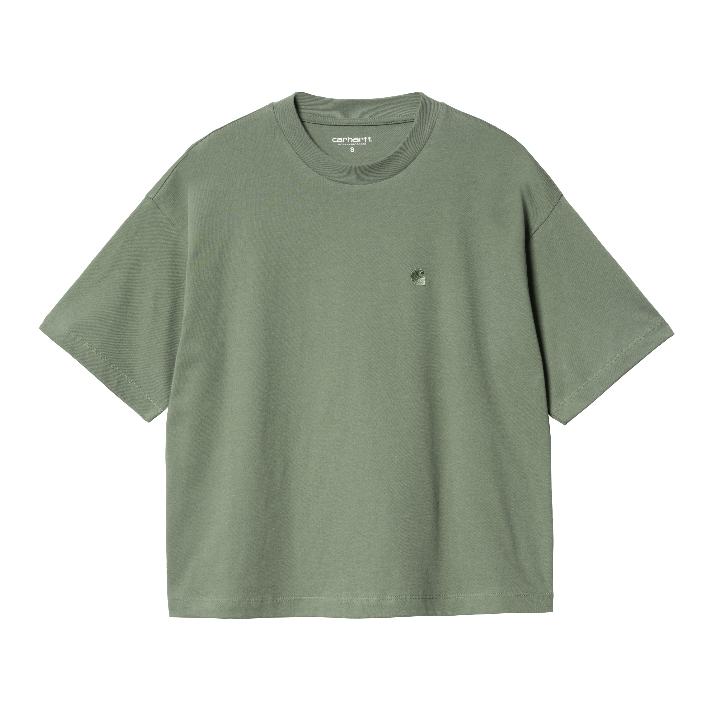 Carhartt WIP Women’s Short Sleeve Chester T-Shirt in Verde