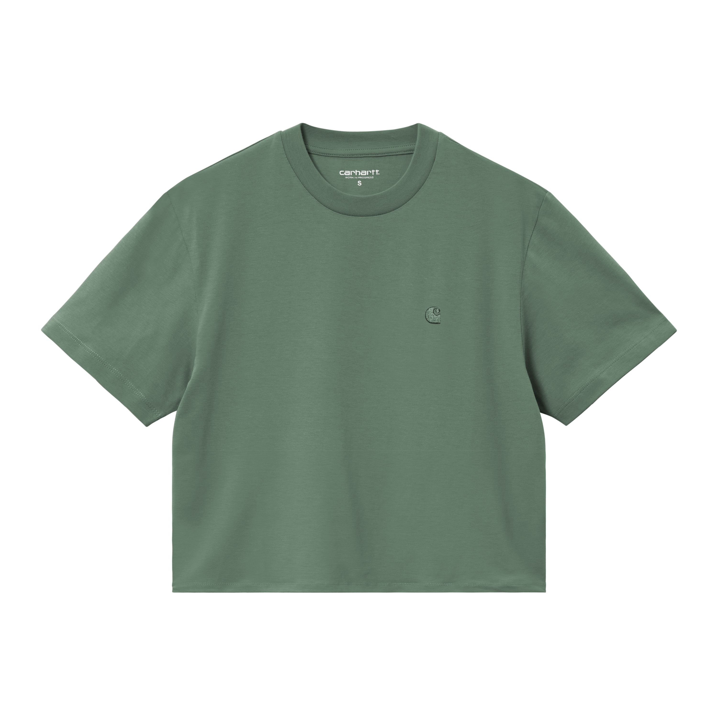 Carhartt WIP Women’s Short Sleeve Chester T-Shirt em Verde