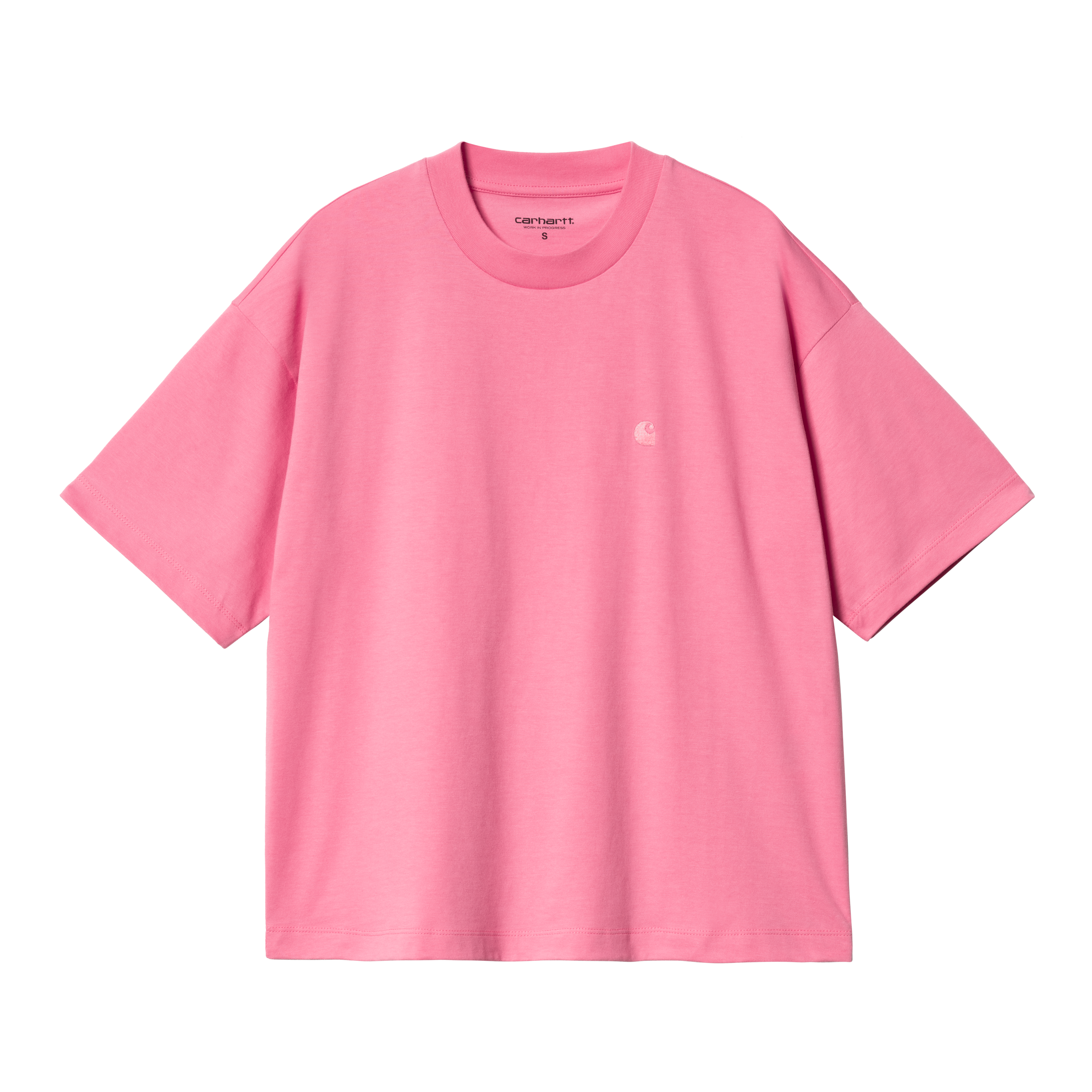 Carhartt WIP Women’s Short Sleeve Chester T-Shirt en Rosa