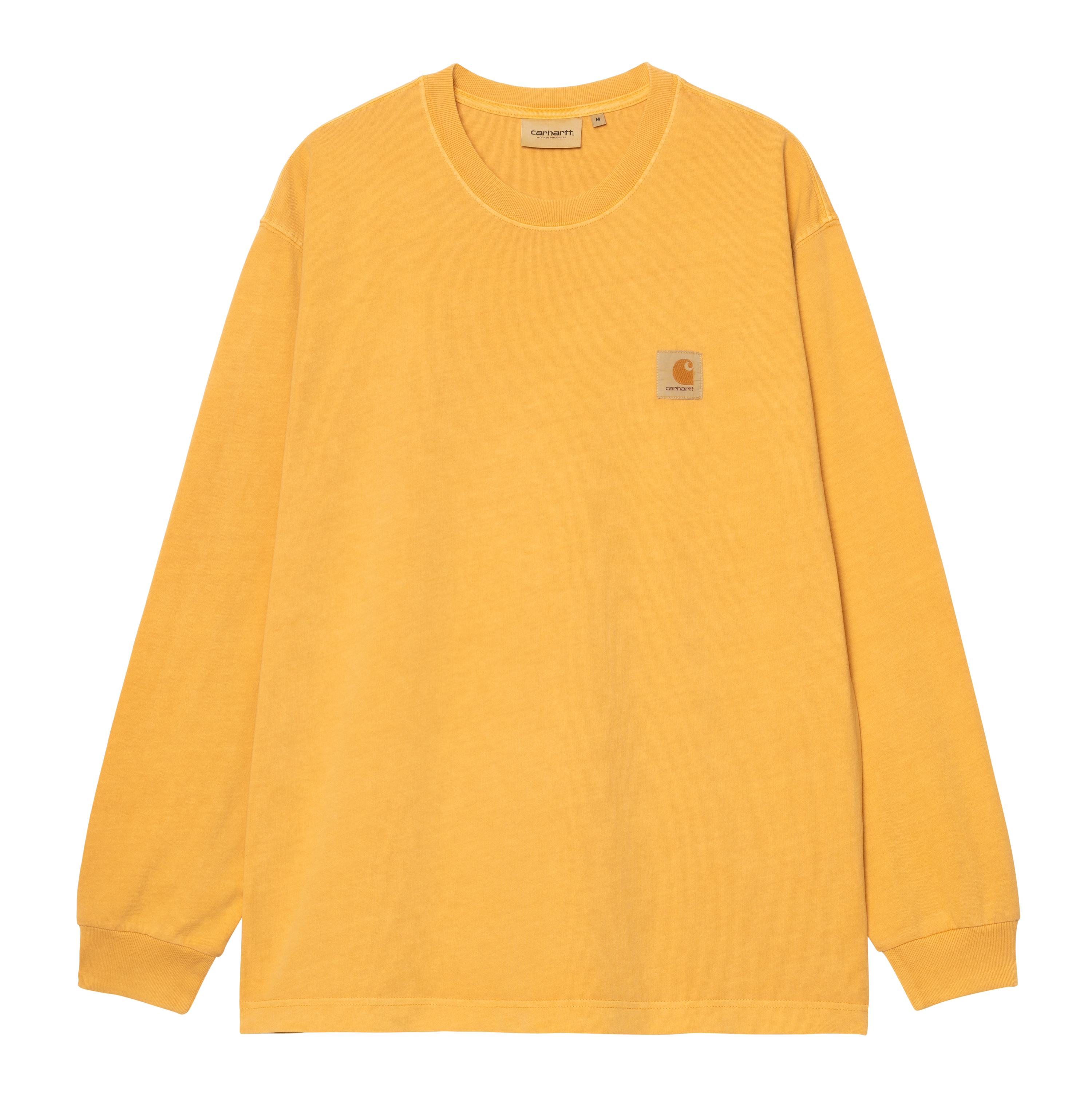 Carhartt WIP Long Sleeve Vista T-Shirt in Yellow