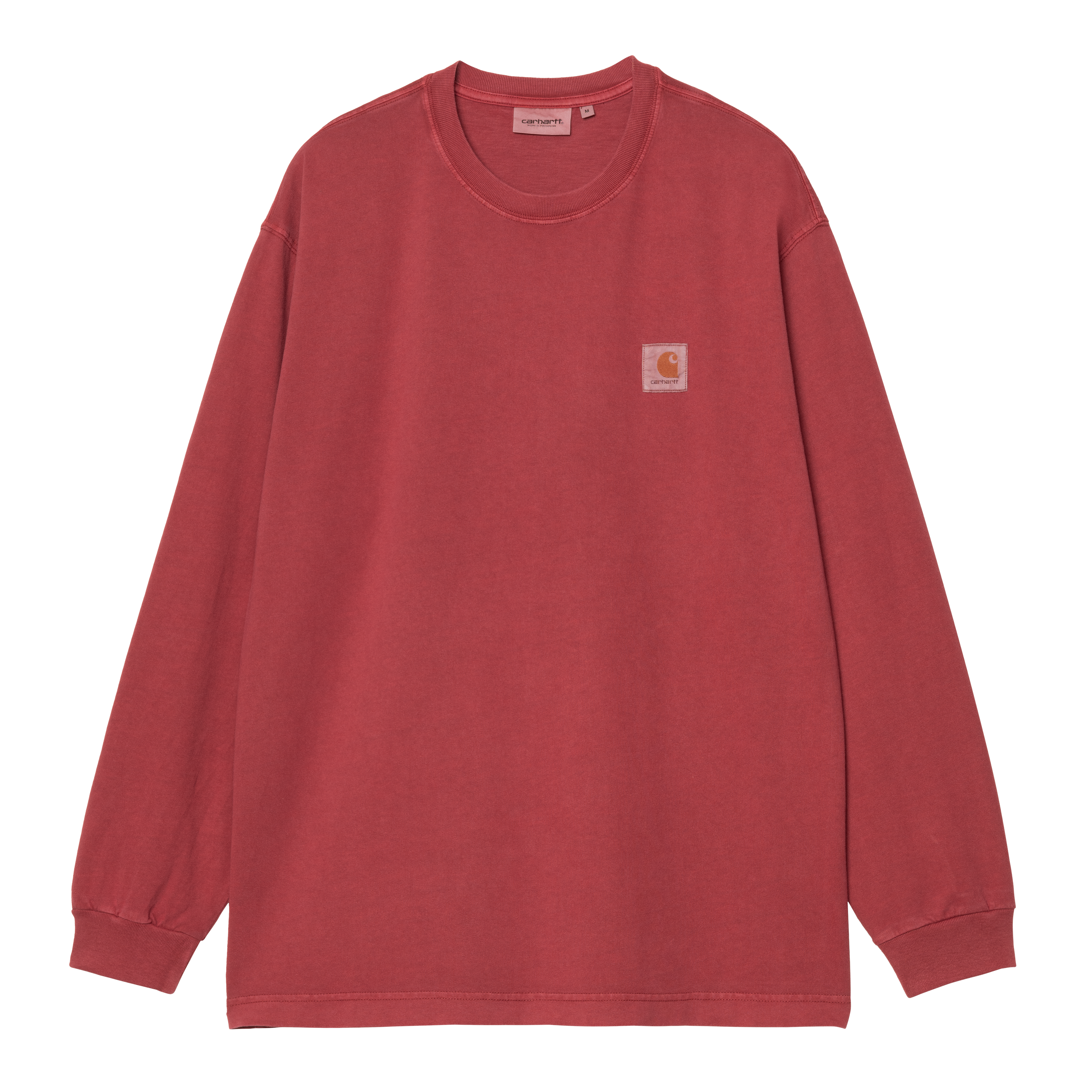 Carhartt WIP Long Sleeve Vista T-Shirt em Vermelho