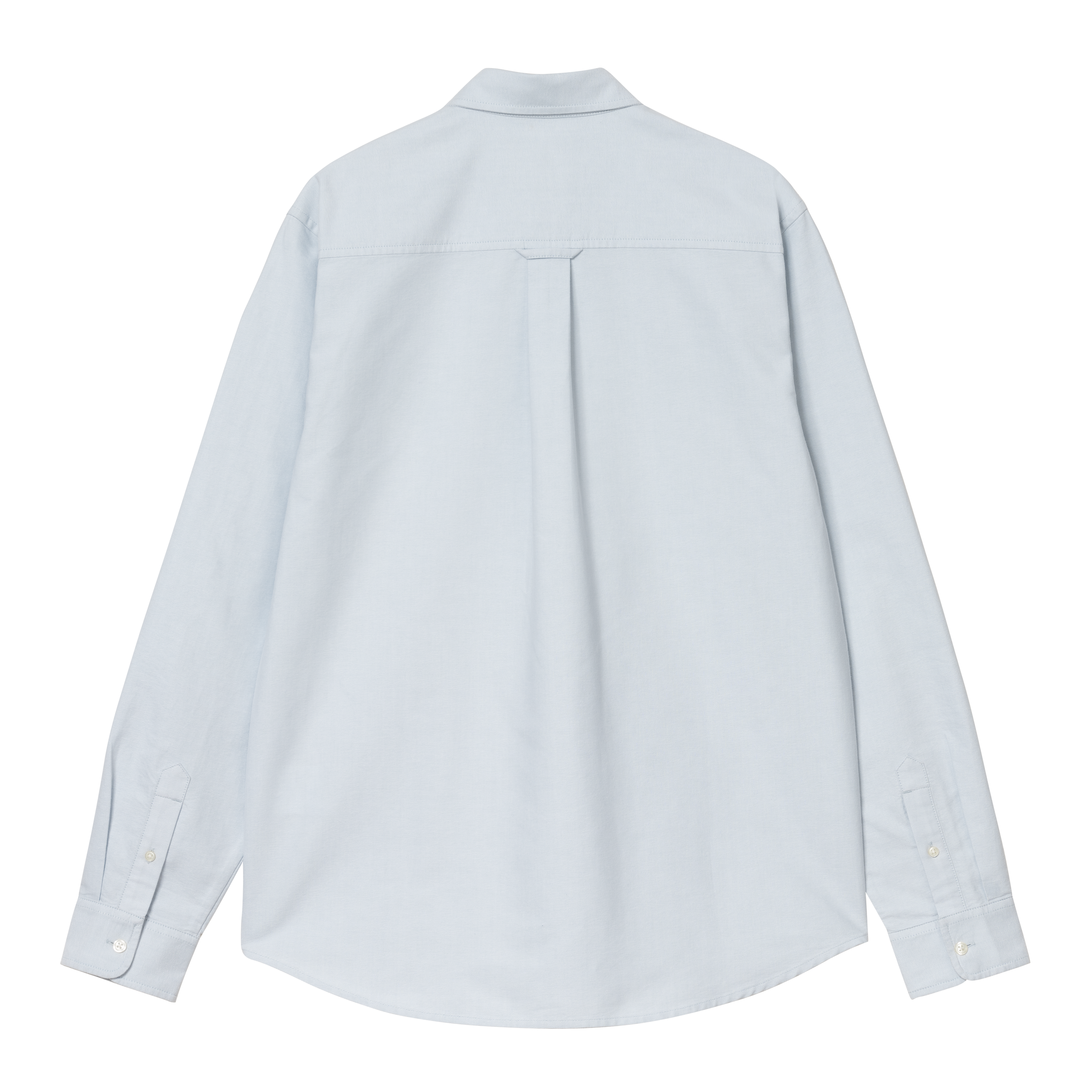 Carhartt WIP L/S C-Logo Shirt, Blue Fog / White | Official