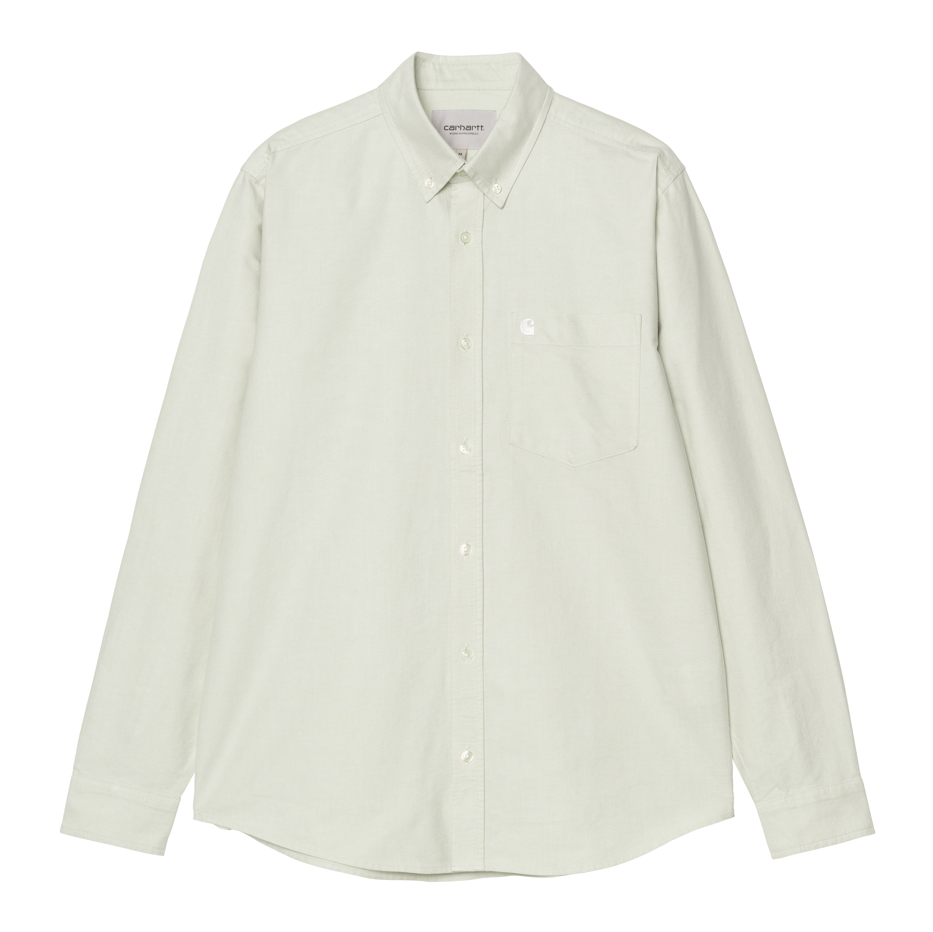 Carhartt WIP Long Sleeve C-Logo Shirt in Green