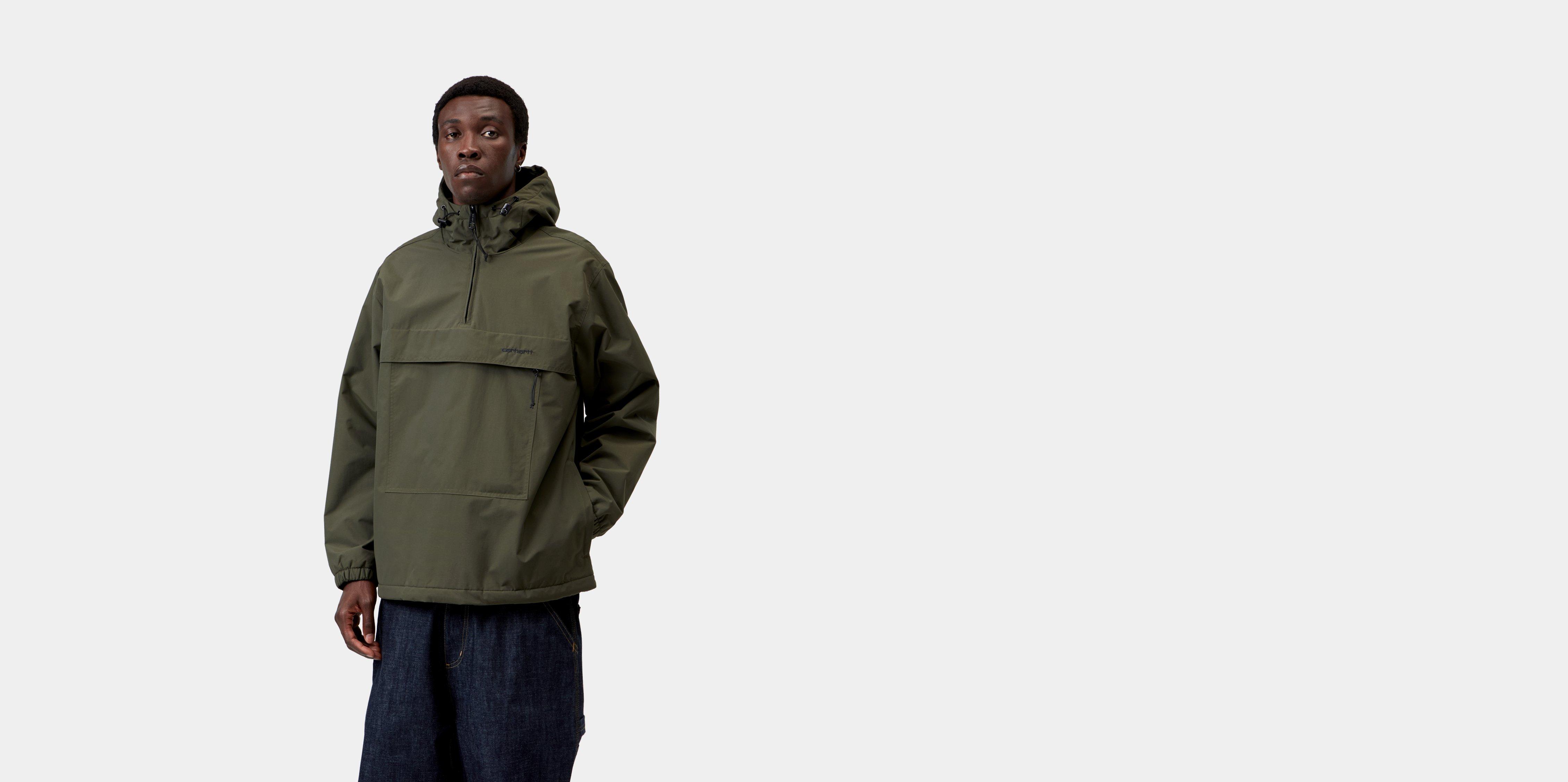 Carhartt WIP Windbreaker Pullover (Winter) Cypress / Black | green | M | Men