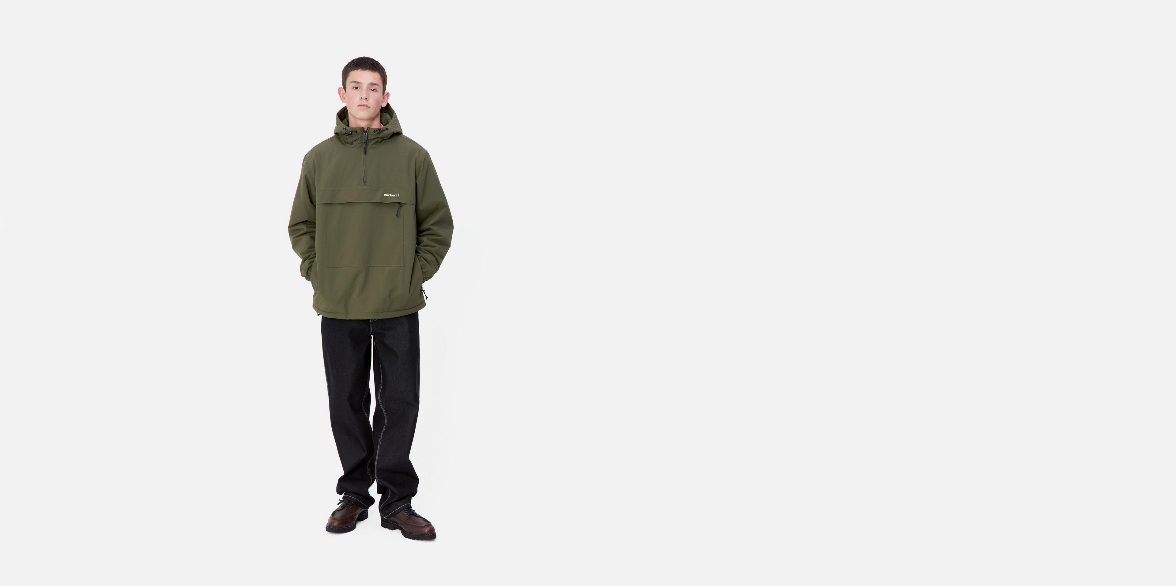 Carhartt WIP Windbreaker Pullover (Winter), Office Green