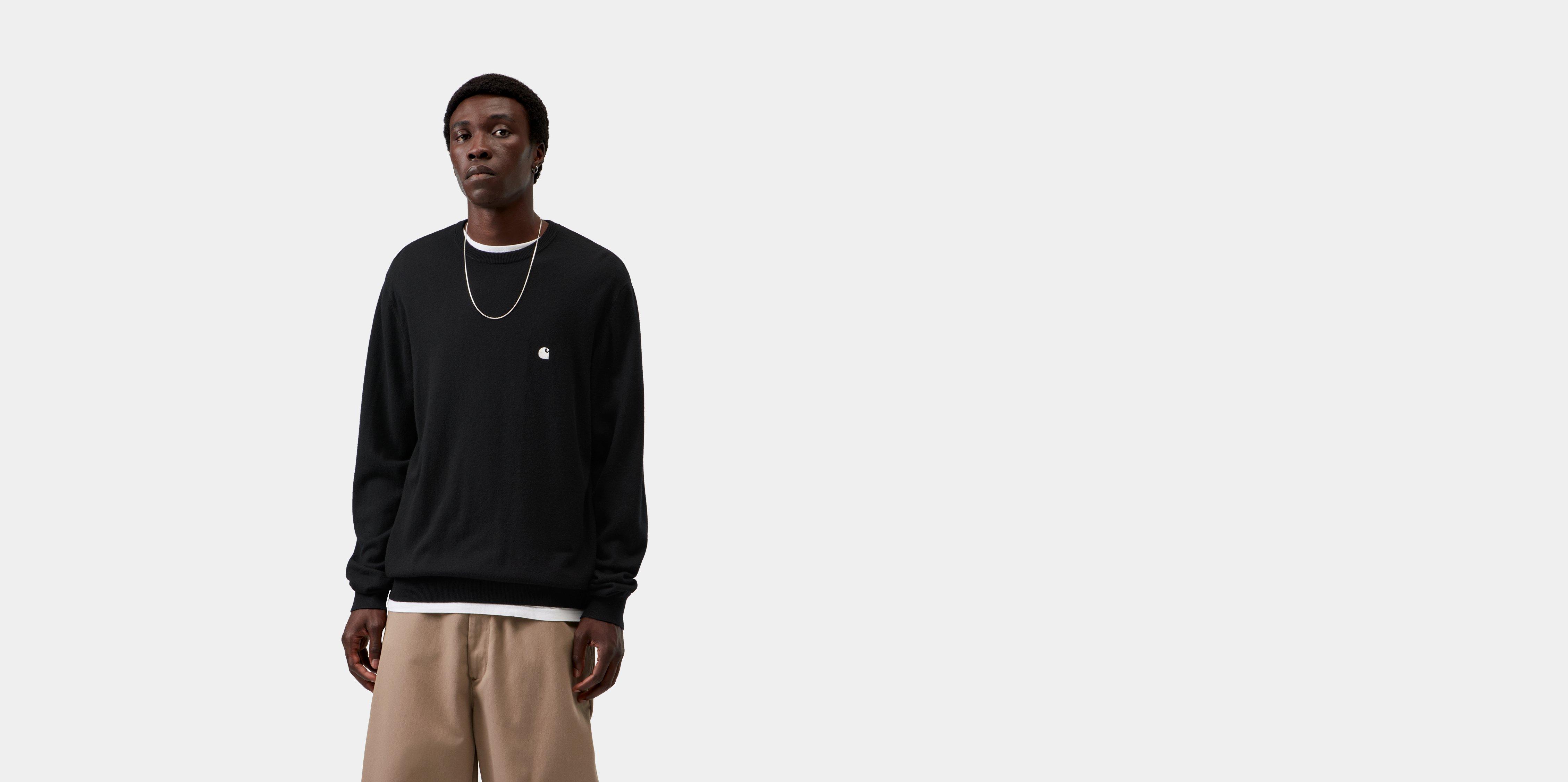 Carhartt WIP Madison Sweater Black / Wax | M | Men