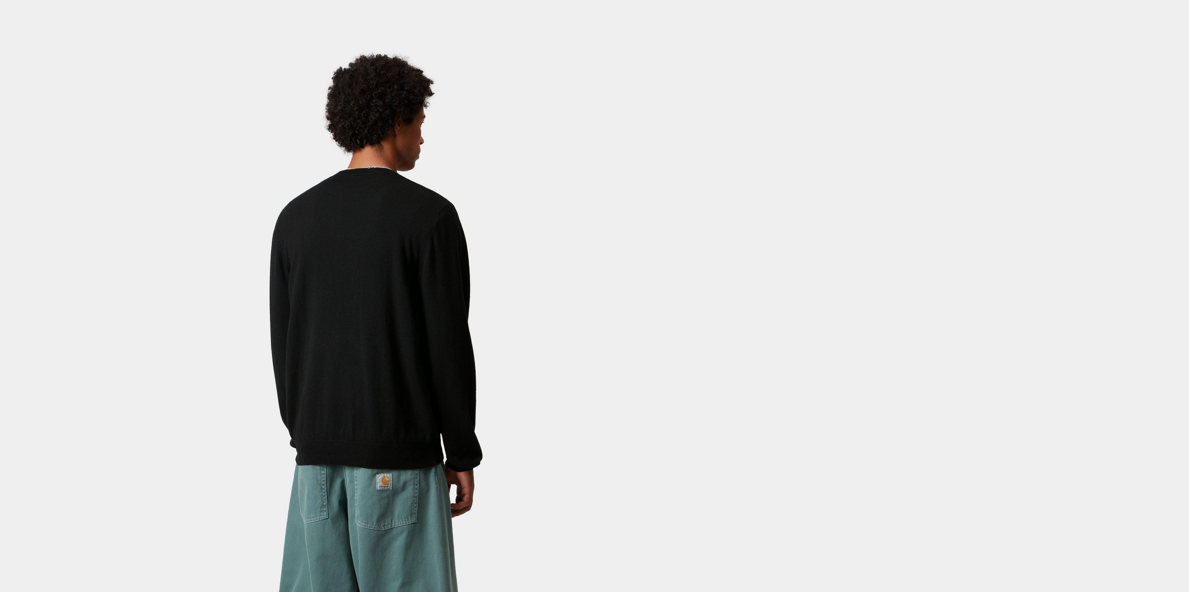 Carhartt WIP Madison Sweater, Black / Wax | Official Online