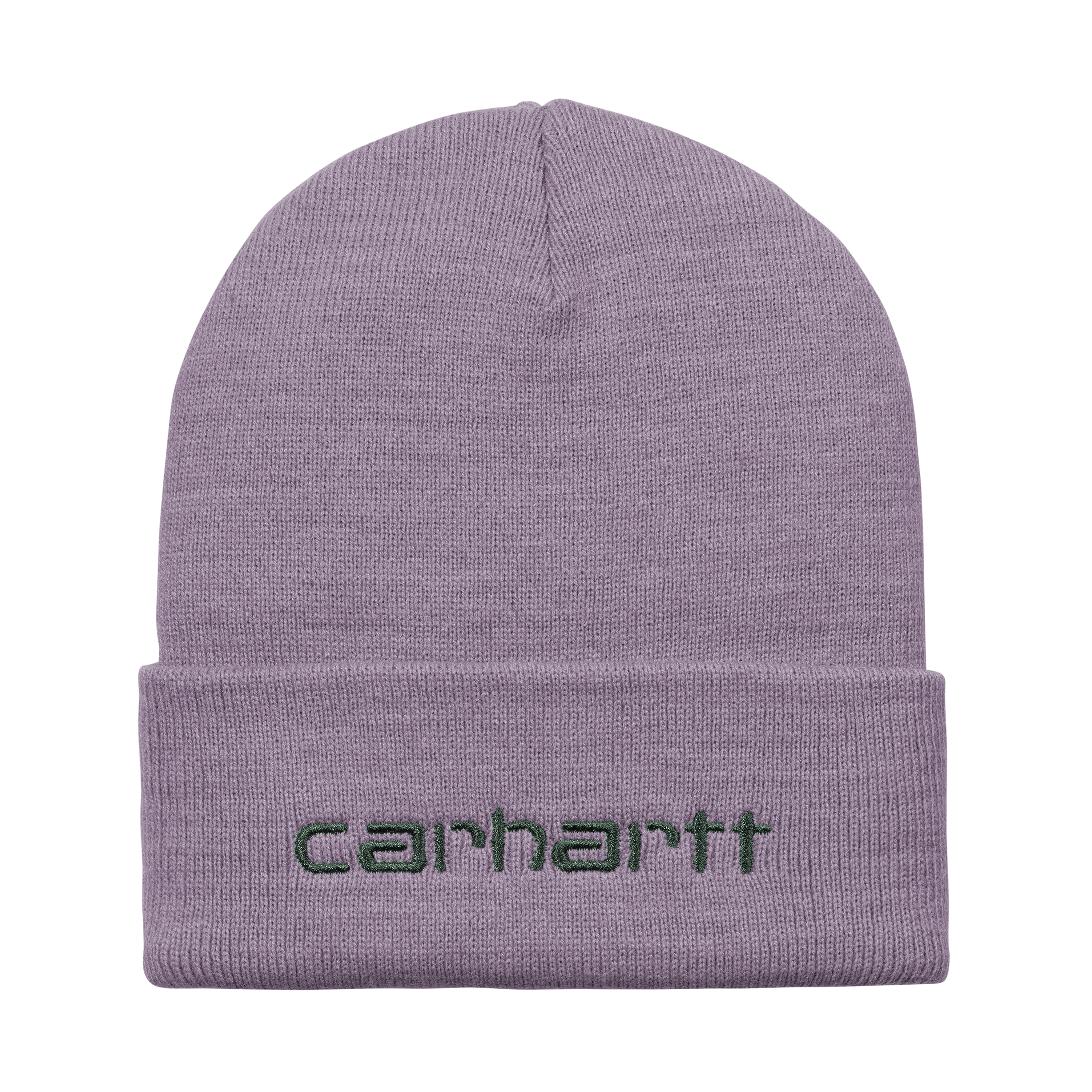 Carhartt WIP Script Beanie in Purple