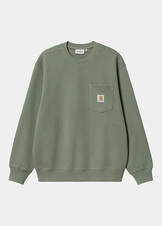 Carhartt WIP Pocket Sweatshirt in Green