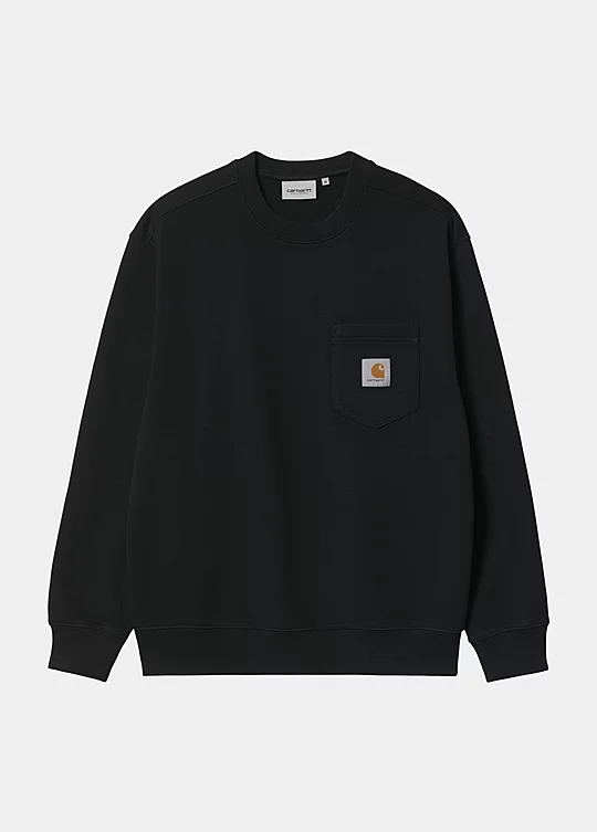 Carhartt WIP Pocket Sweatshirt in Nero