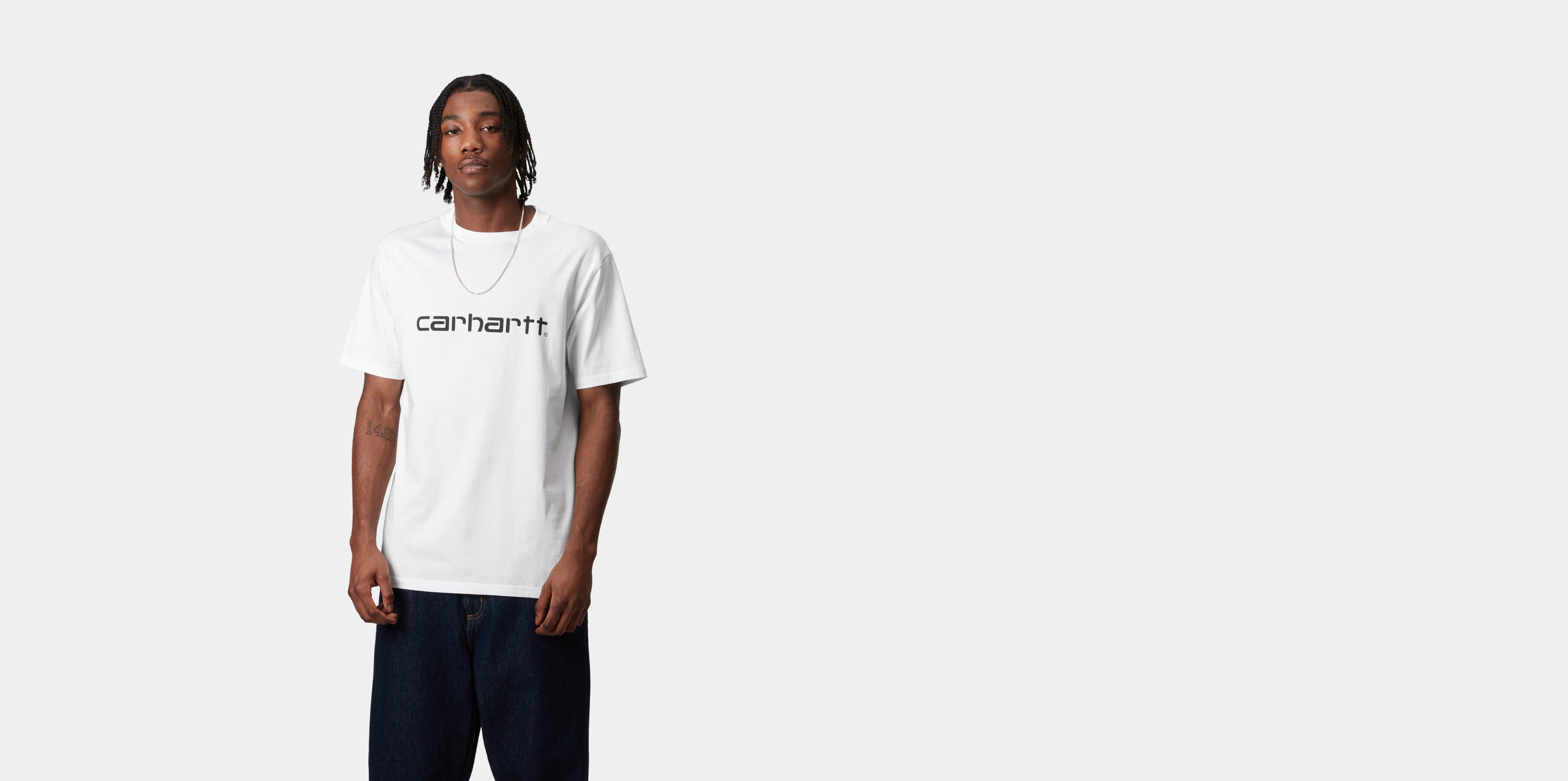 Carhartt WIP S/S Script T-Shirt White / Black | S | Men