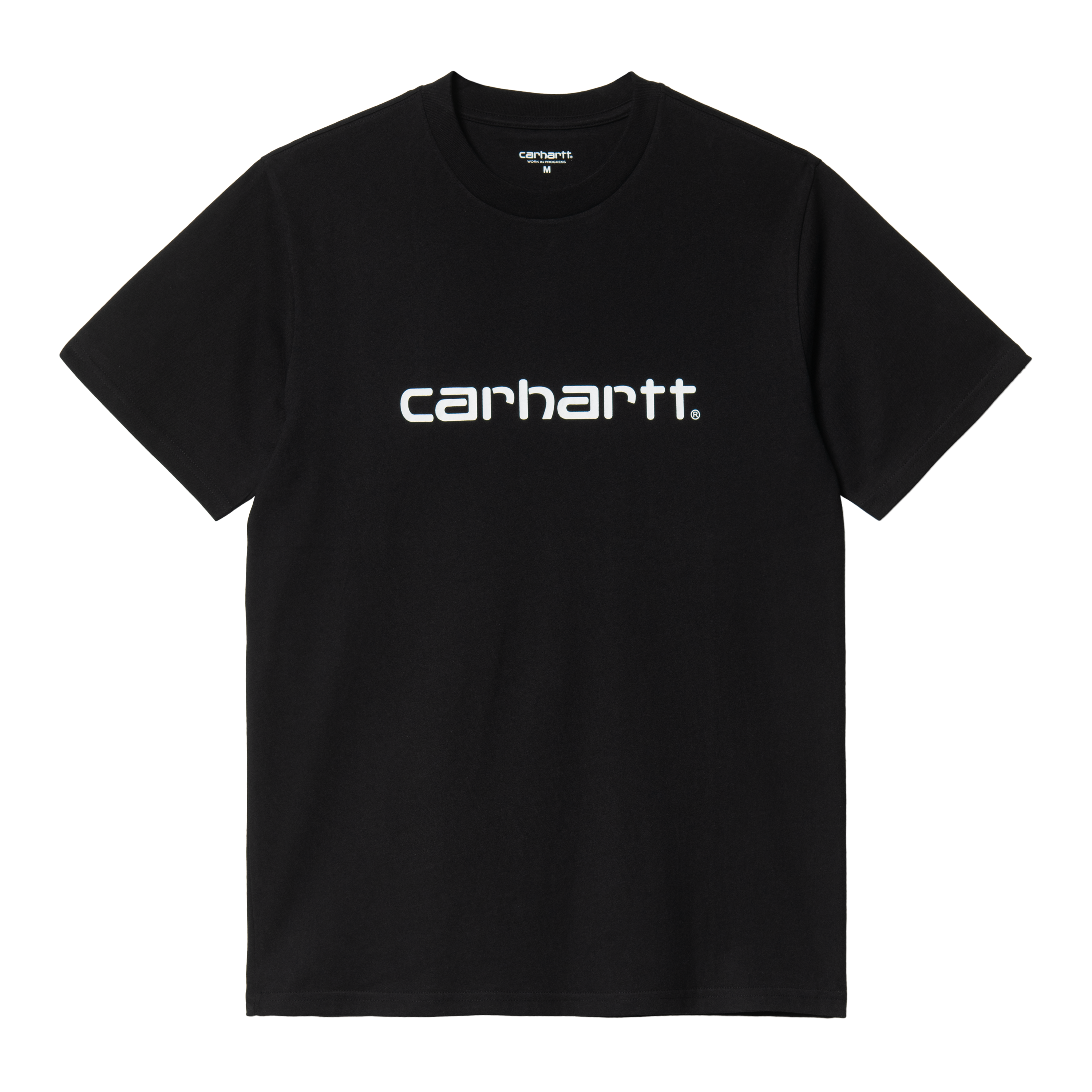 Carhartt WIP Short Sleeve Script T-Shirt in Schwarz