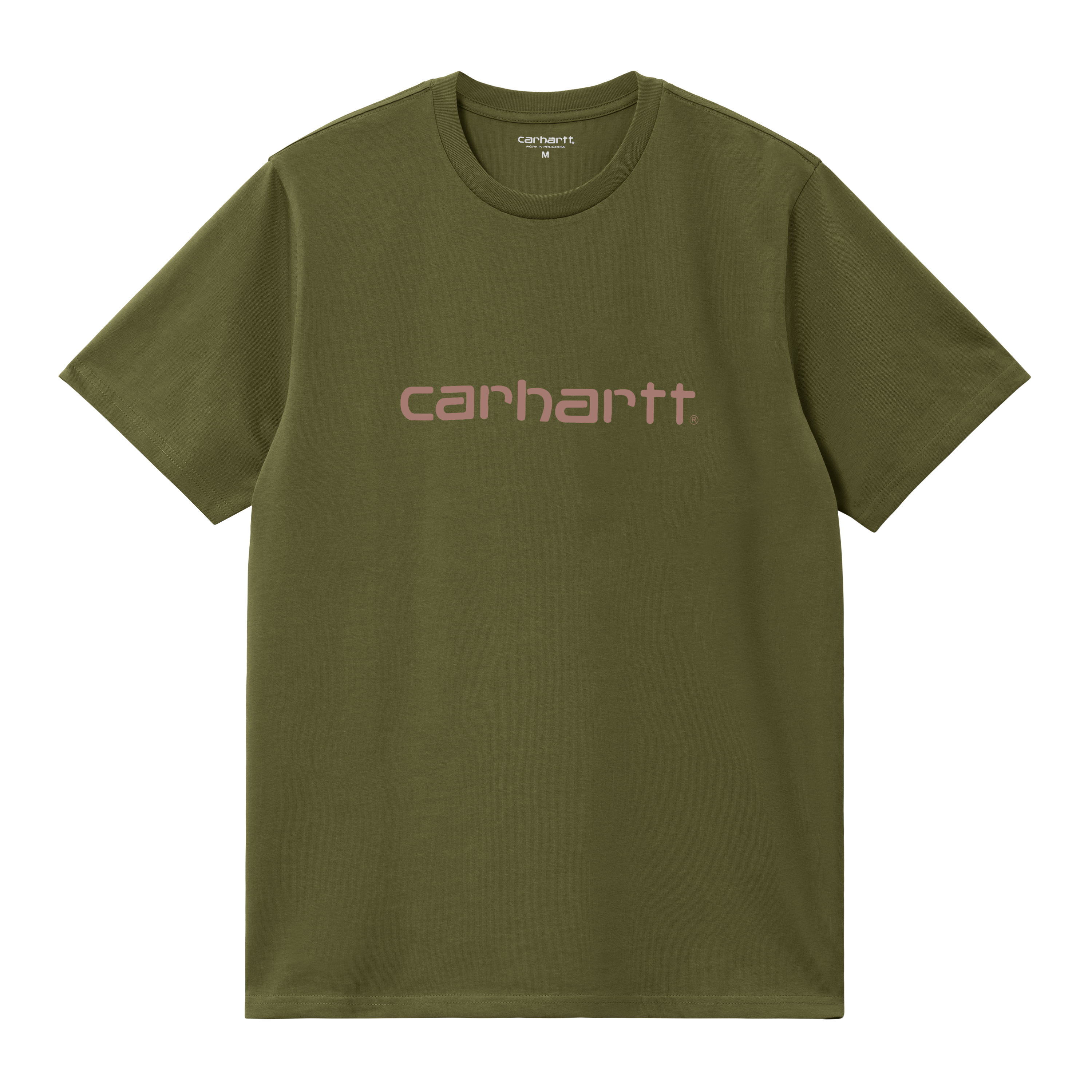 Carhartt WIP Short Sleeve Script T-Shirt en Verde