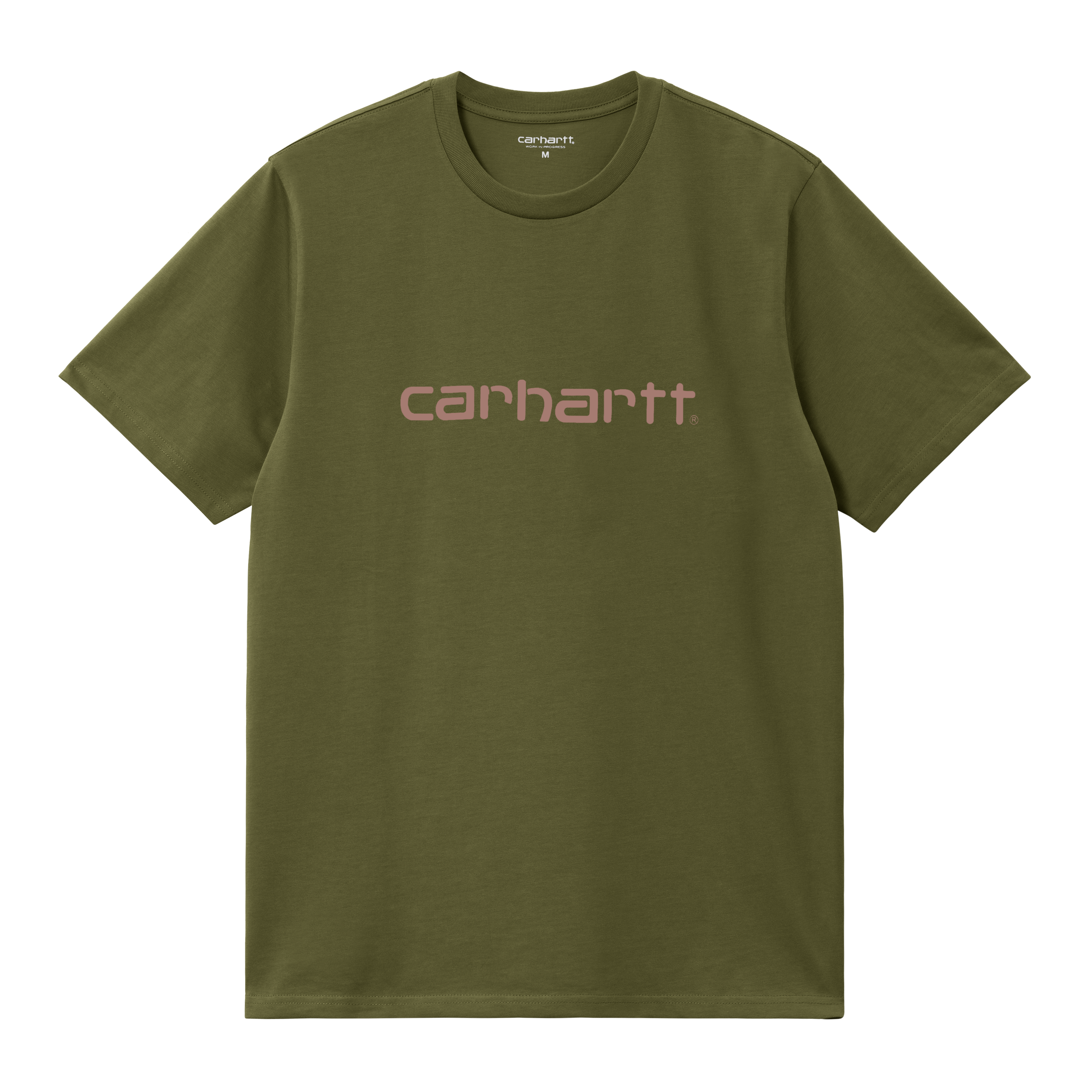 Carhartt WIP Short Sleeve Script T-Shirt em Verde