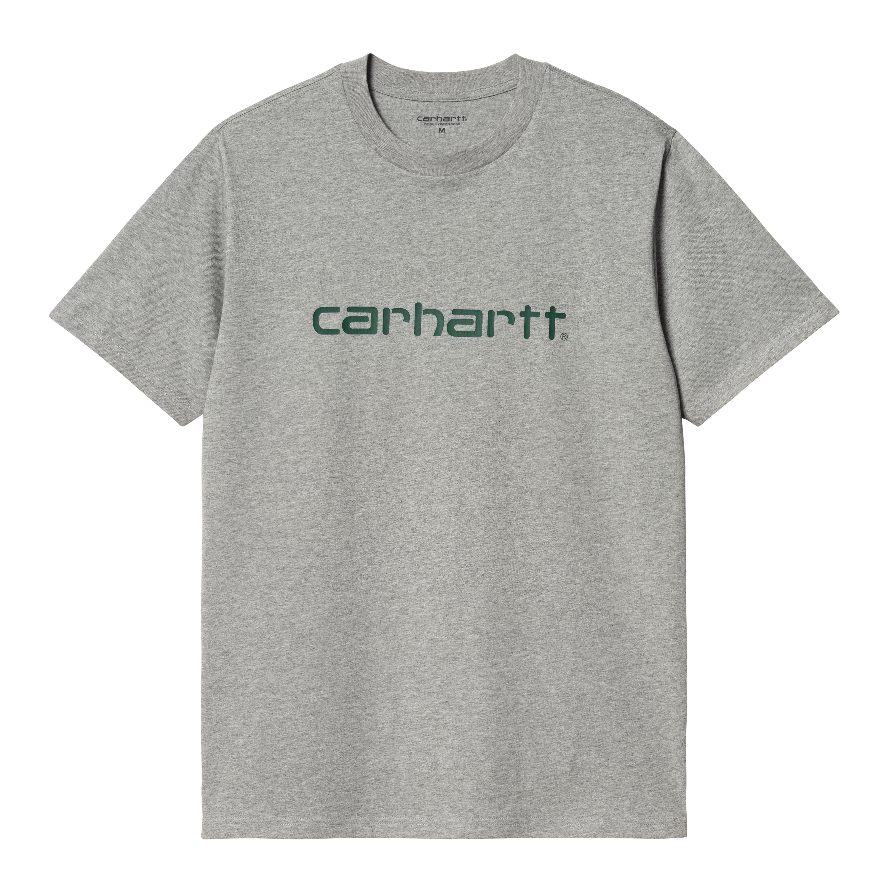 Vintage Carhartt Spell Out Logo Gray T-Shirt Size XL Single Stitch Fish Net  Pole