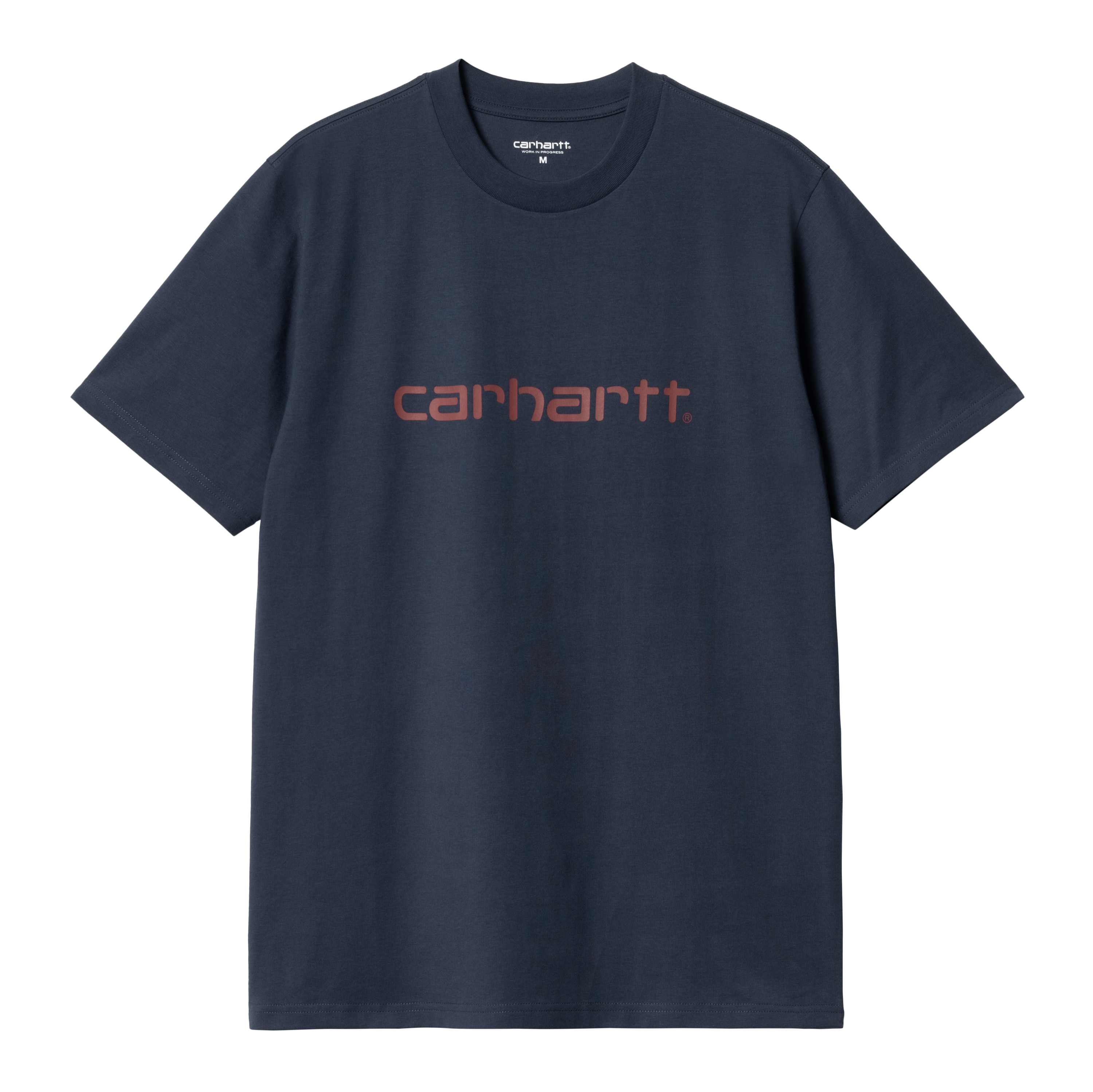 Carhartt WIP Short Sleeve Script T-Shirt in Blu