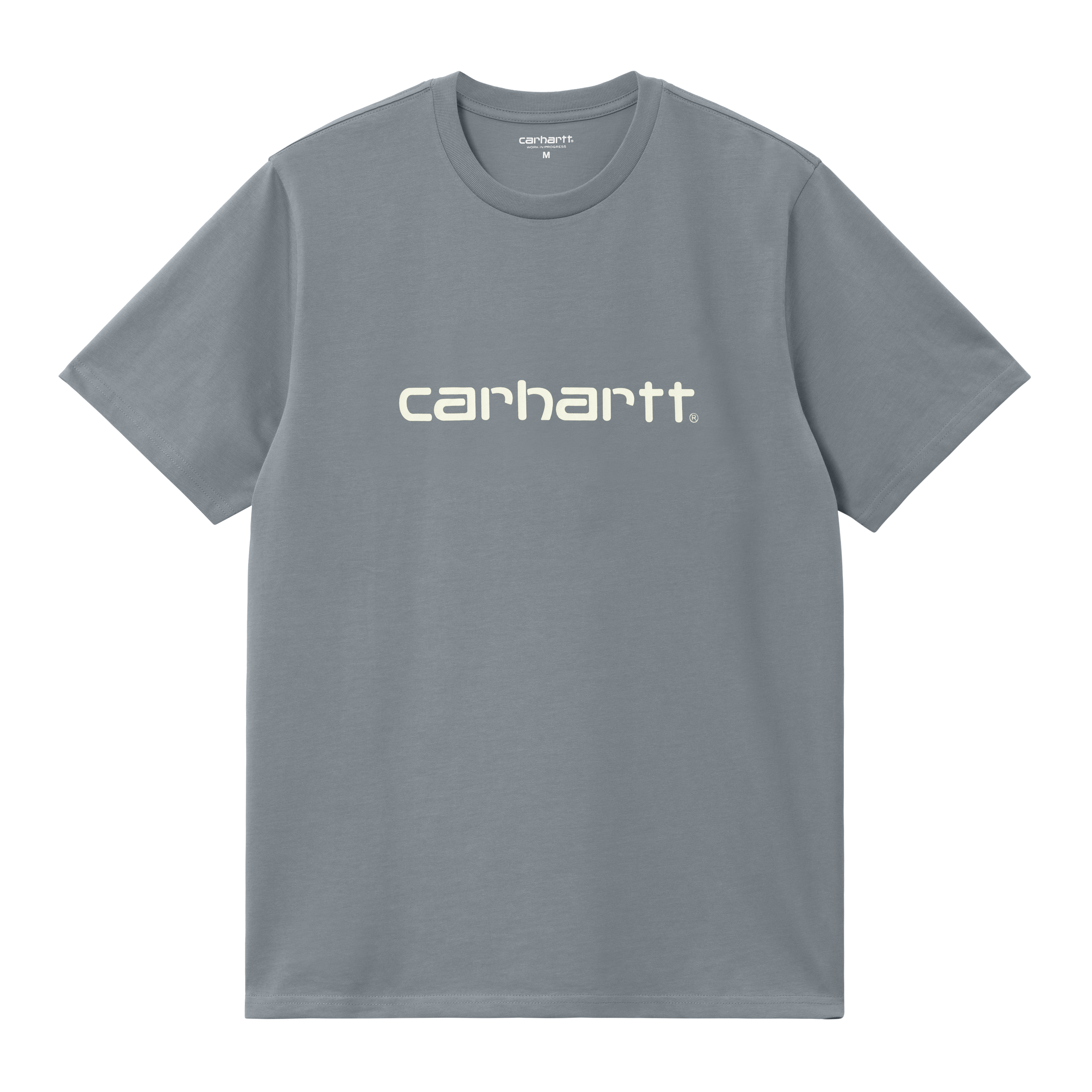 Carhartt WIP Short Sleeve Script T-Shirt in Blu