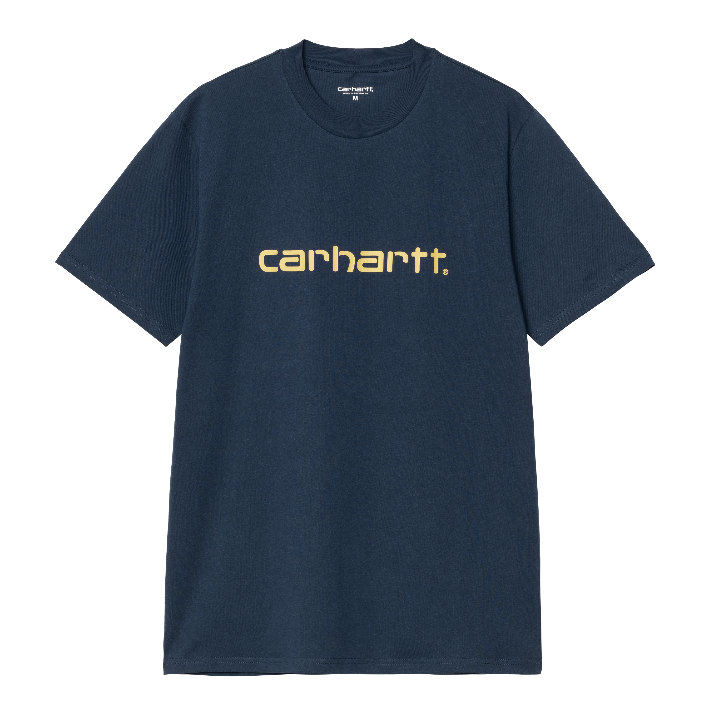 Carhartt WIP Short Sleeve Script T-Shirt em Azul