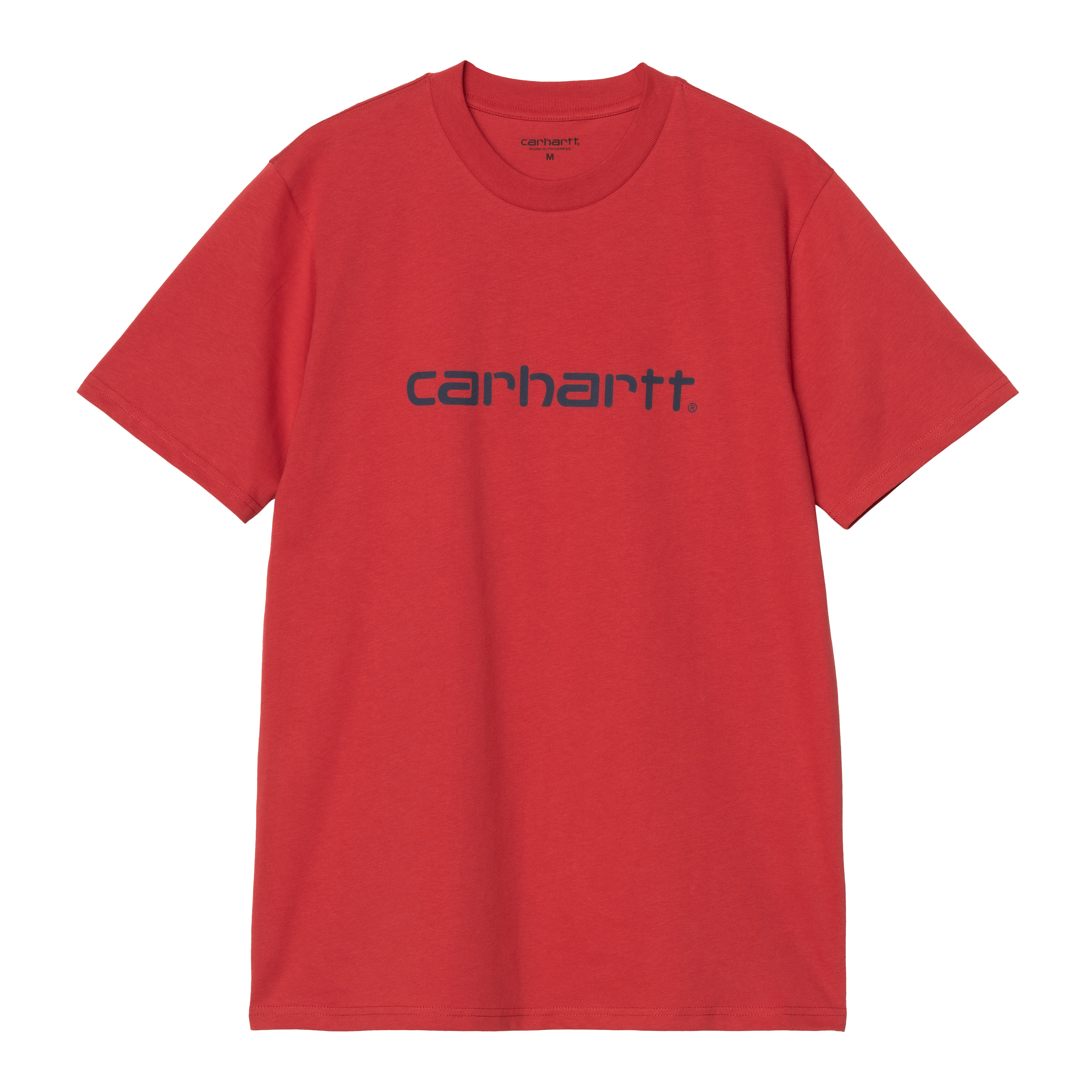 Carhartt WIP Short Sleeve Script T-Shirt em Vermelho